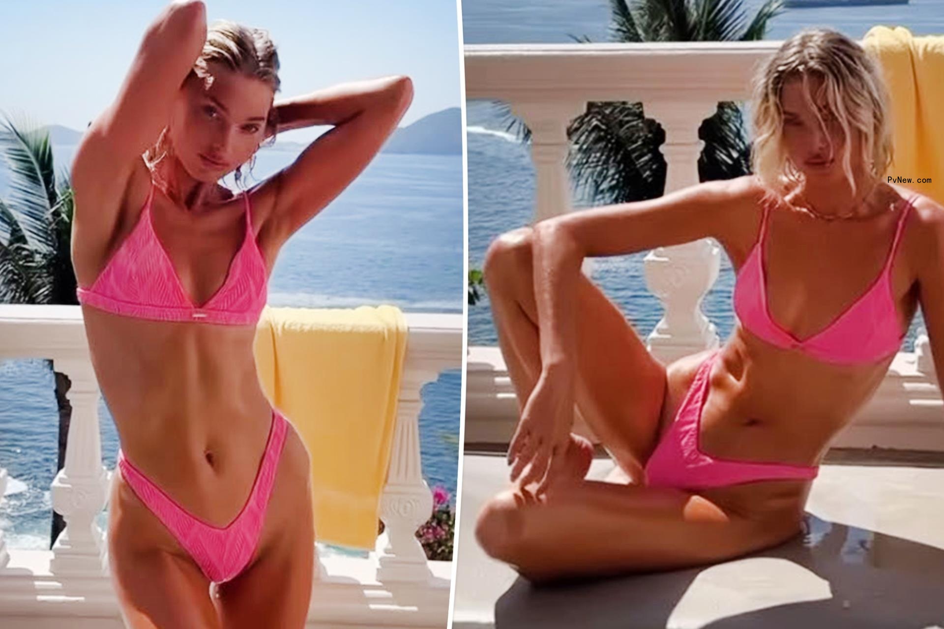 Elsa Hosk flaunts her ‘mom bod’ in hot pink bikini: ‘Still got it’