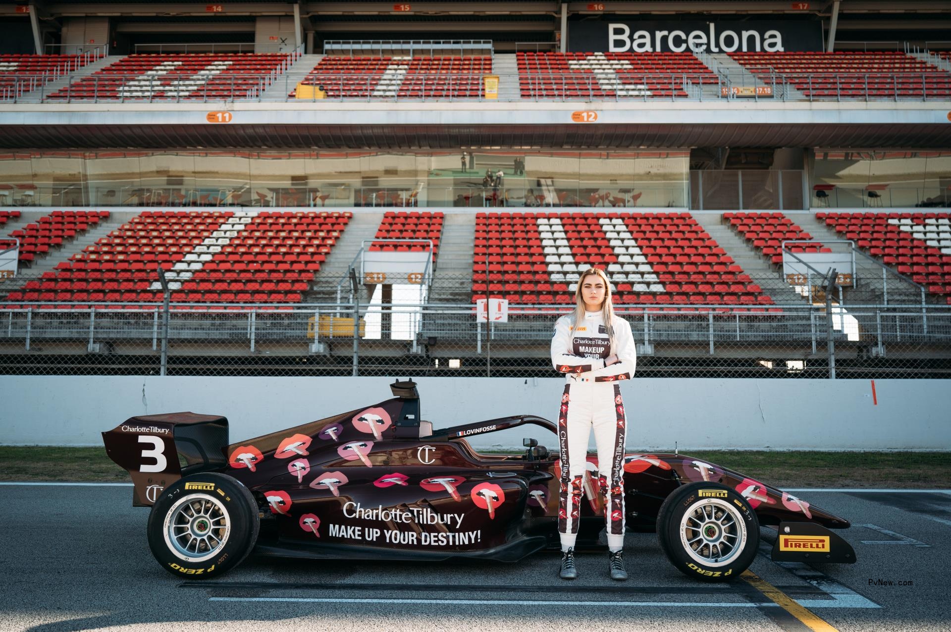 Charlotte Tilbury x F1 Academy partnership