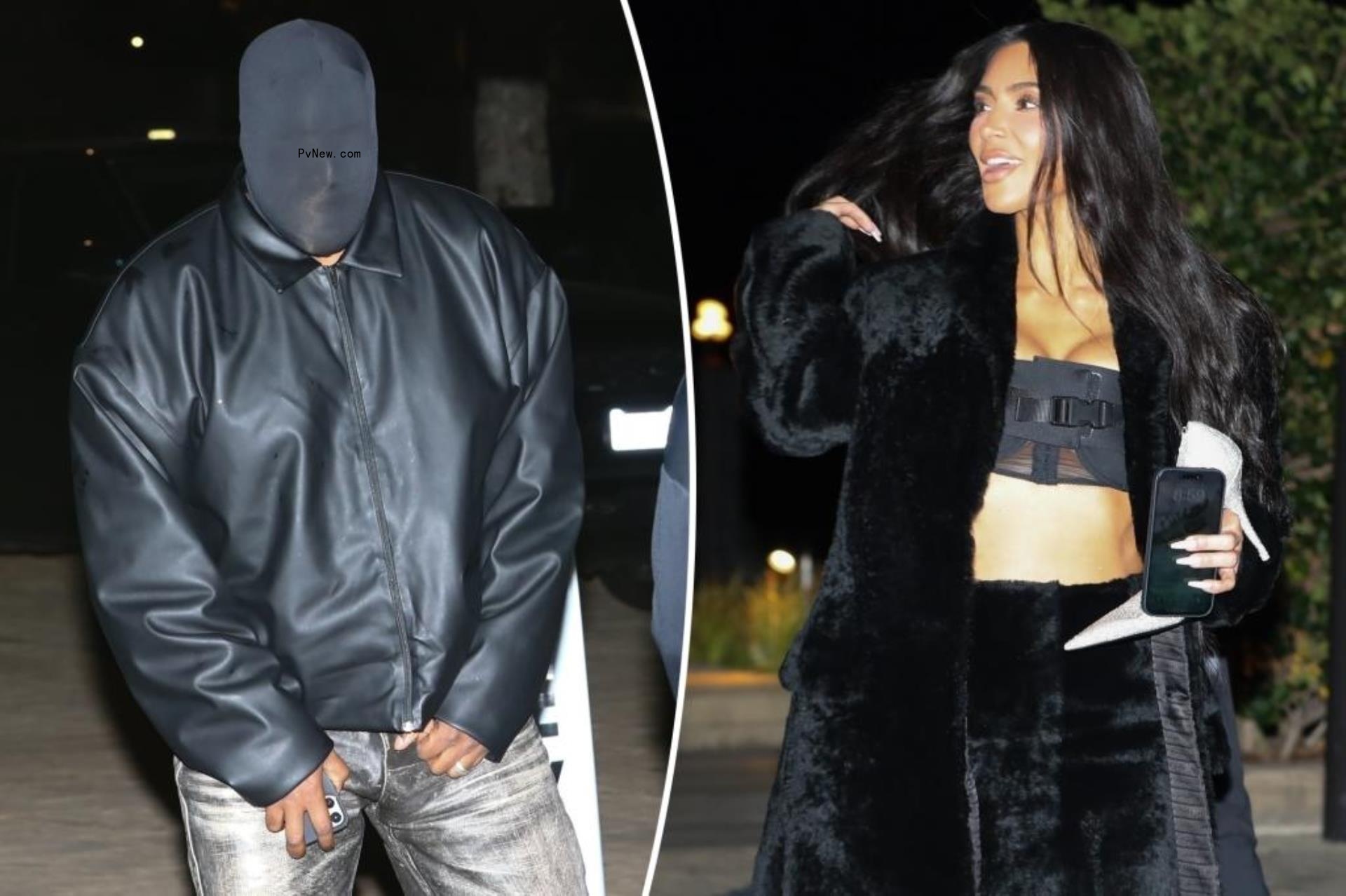 Kim Kardashian and Kanye West
