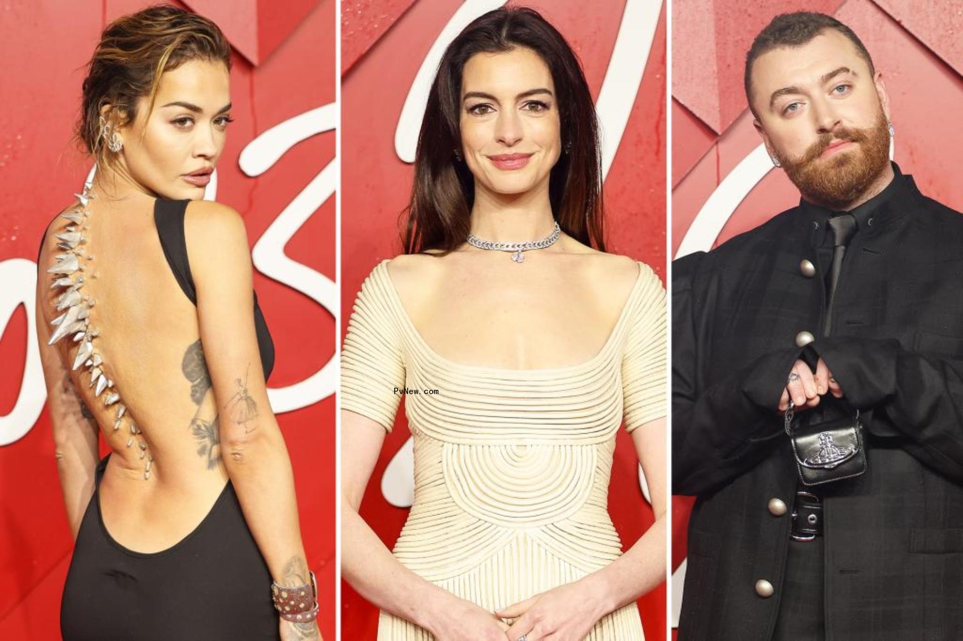 Rita Ora, Anne Hathaway, Sam Smith