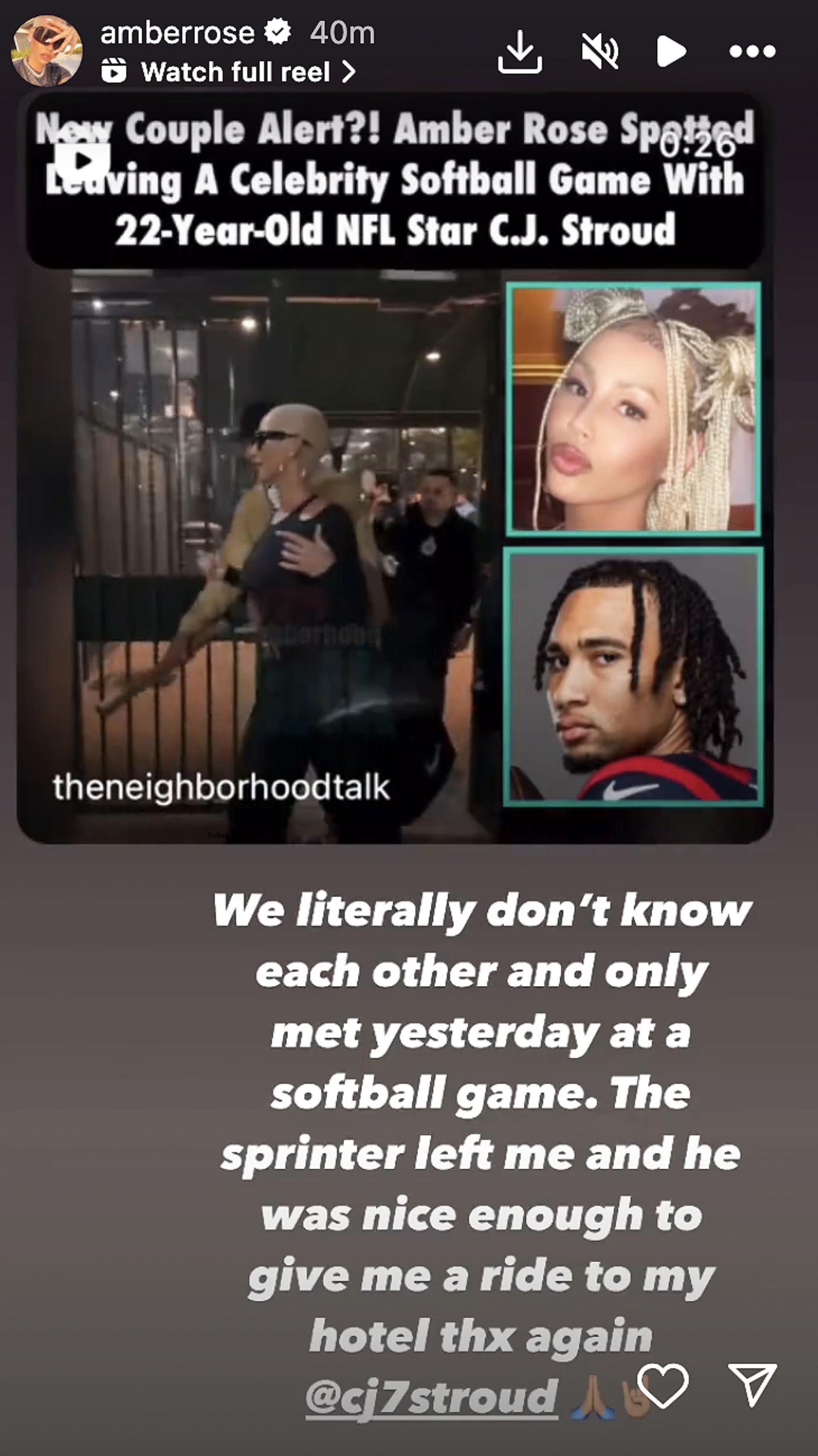 Amber Rose's post.