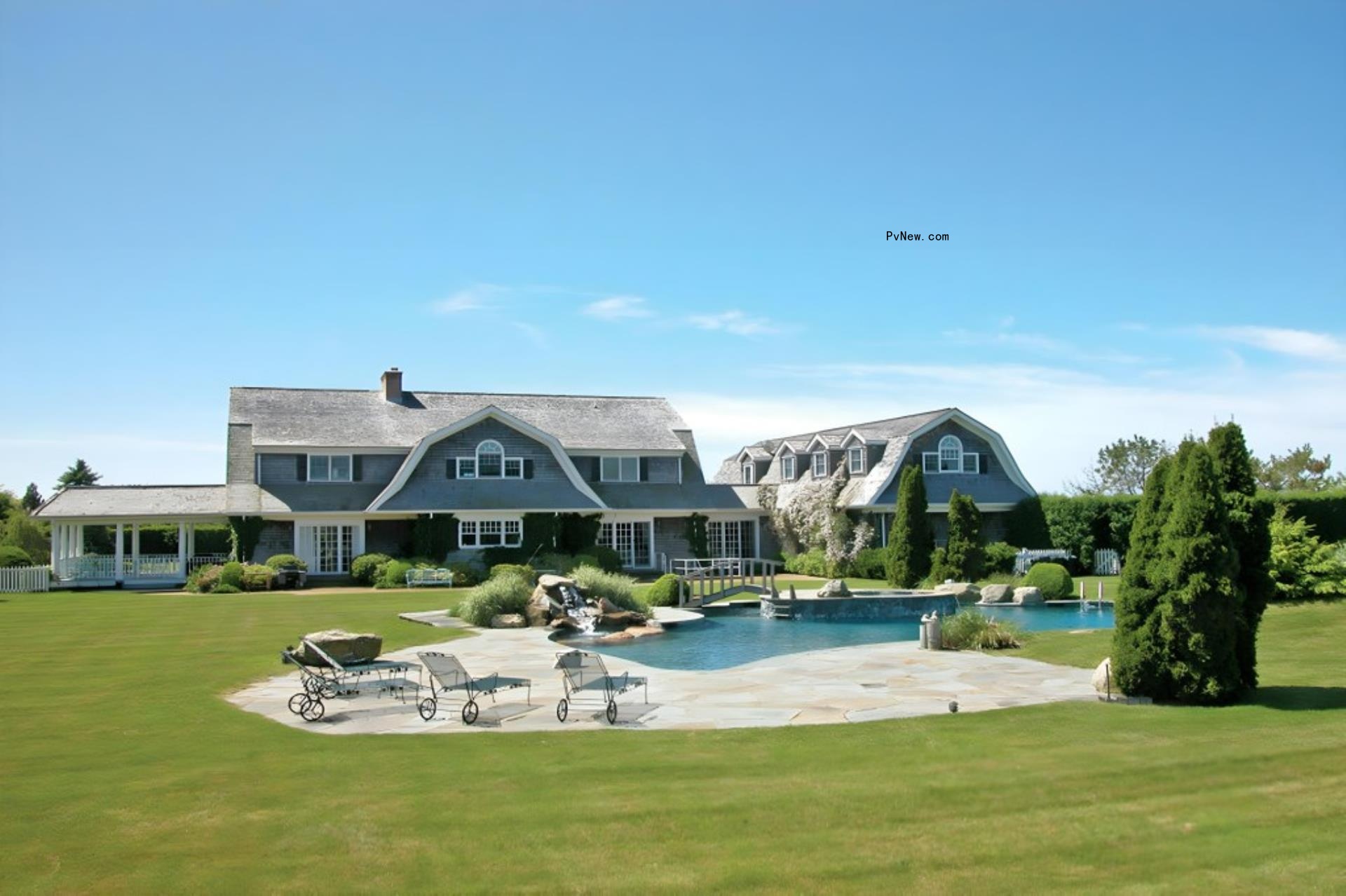 Kathy Hilton's Hamptons home.