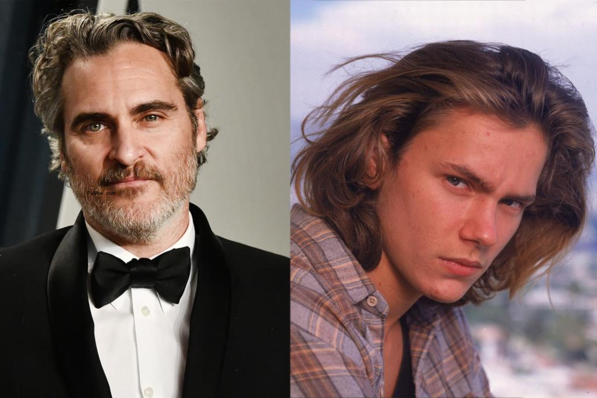 Actor Joaquin Phoenix and his late brother, River (right), who died of an overdose in 1993.