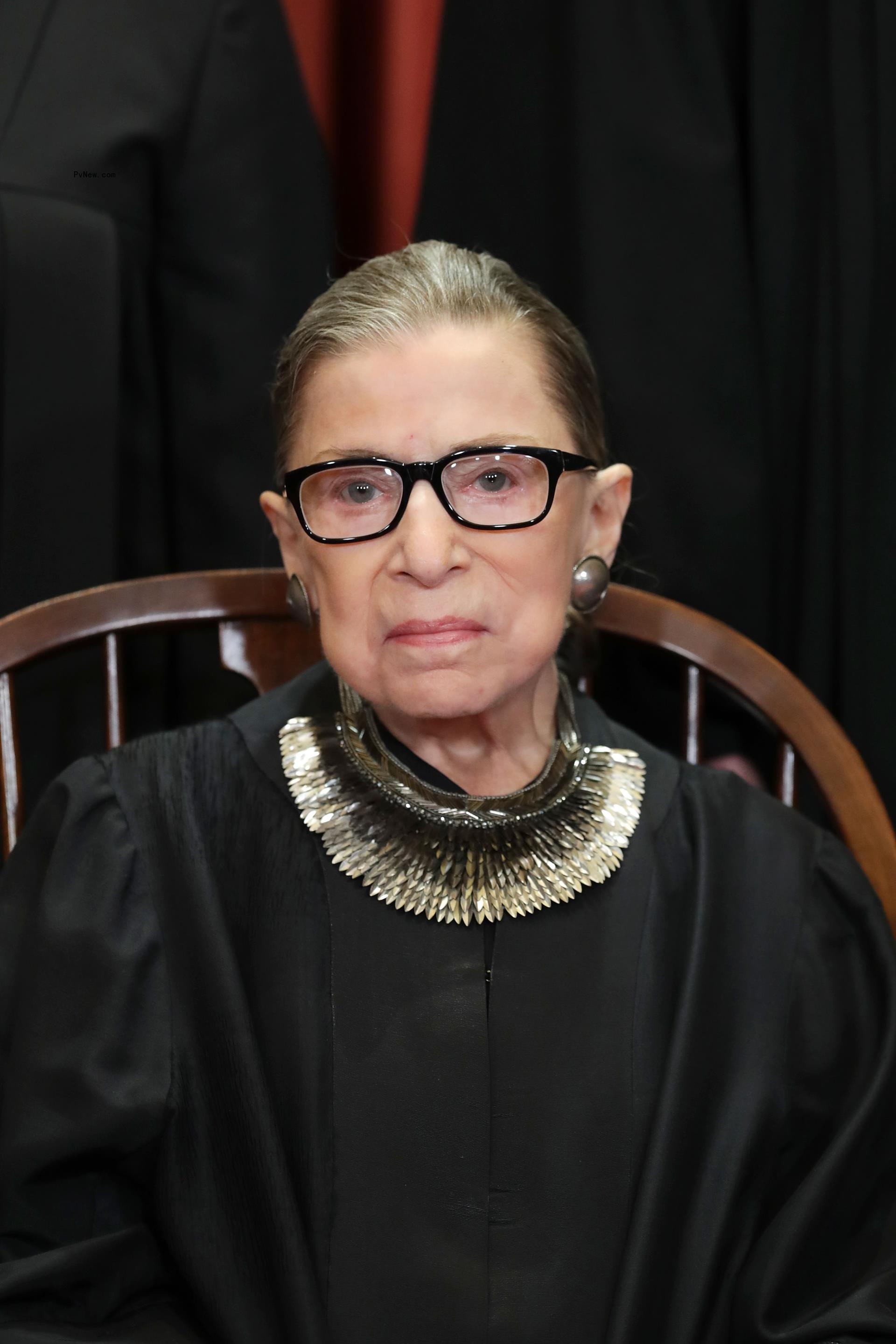 Ruth Bader Ginsburg.