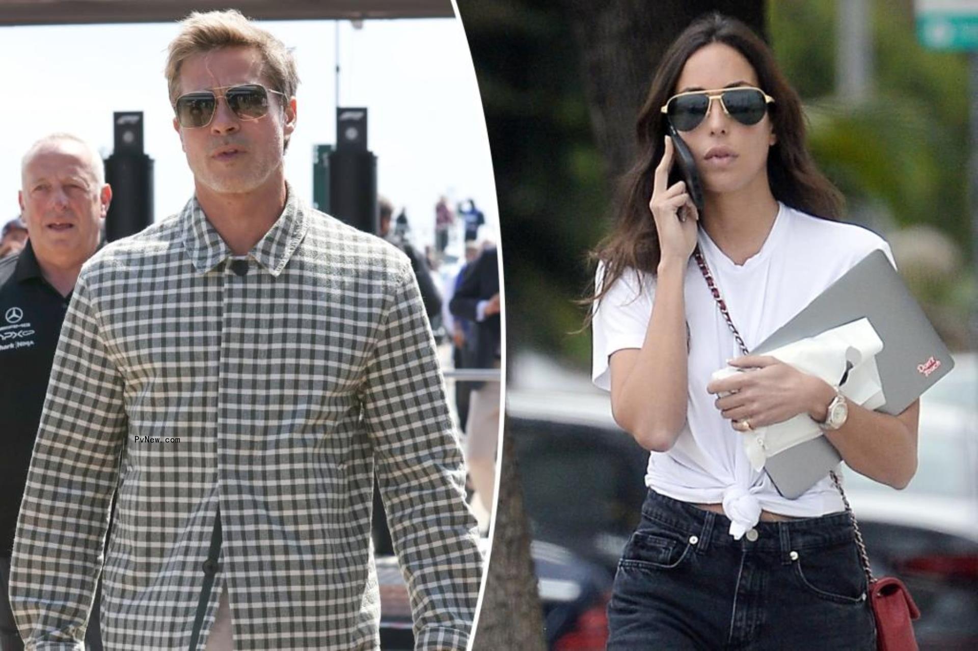 Ines de Ramon, Brad Pitt