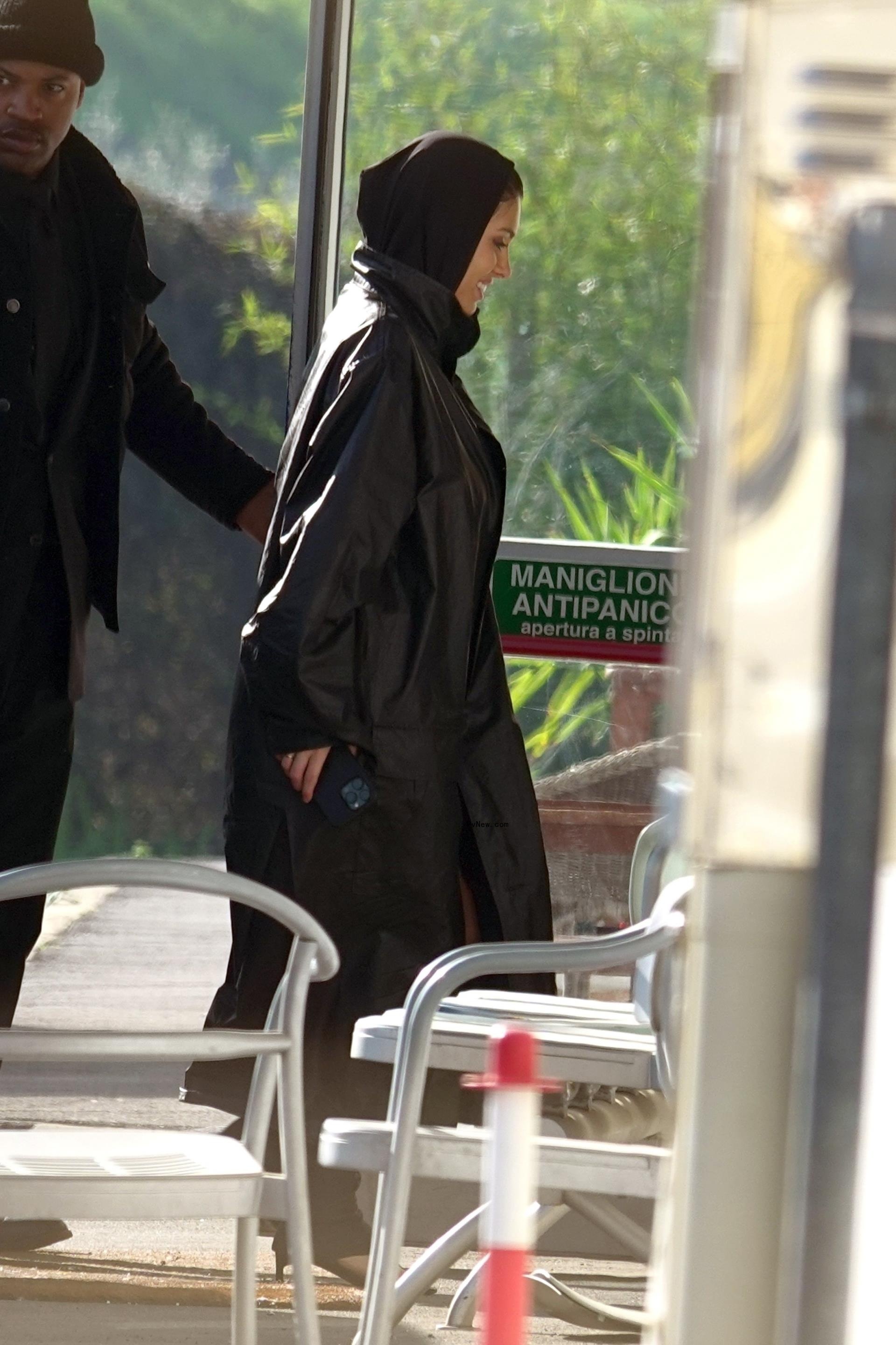 Bianca Censori walking