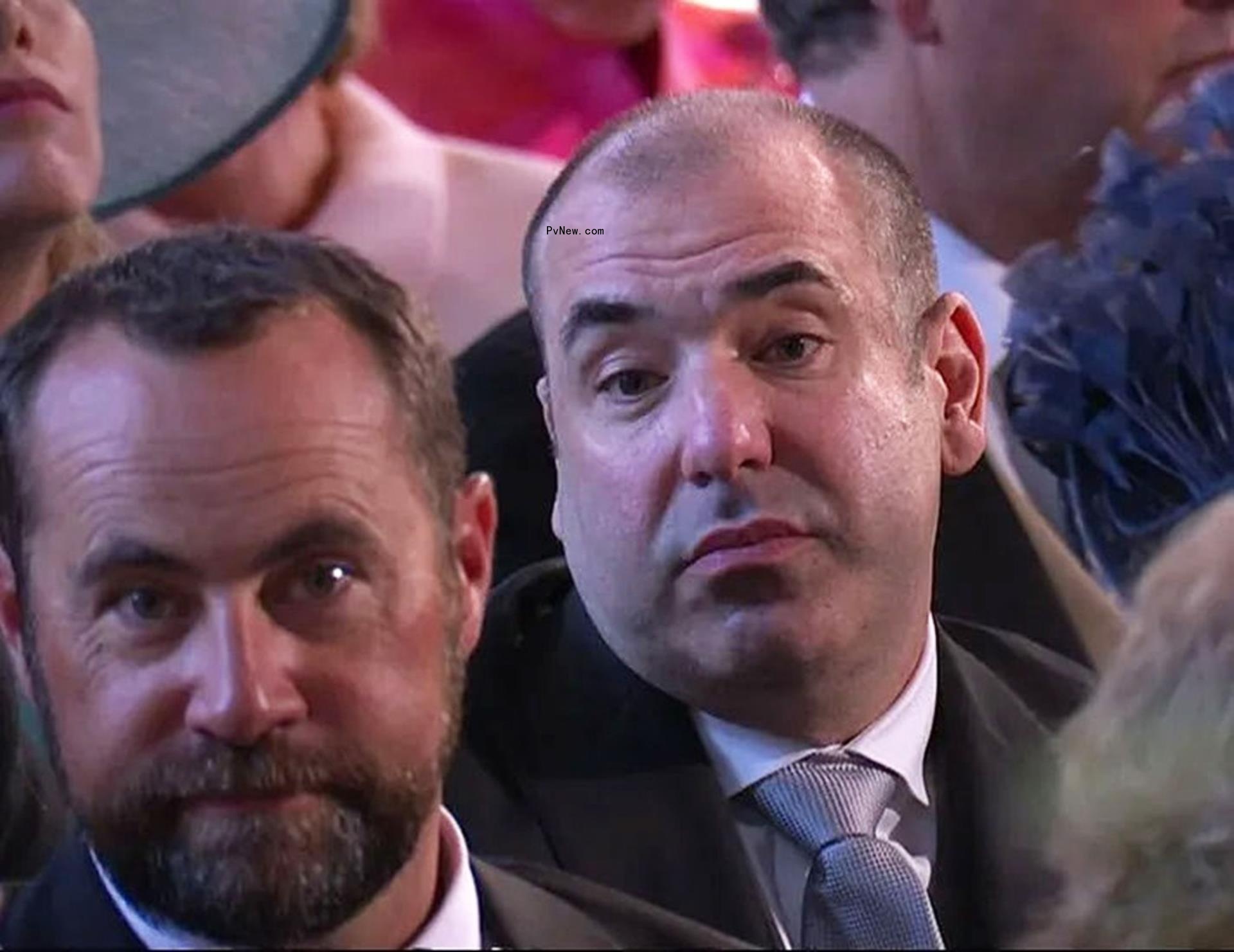 Rick Hoffman at Meghan Markle and Prince Harrys' wedding.