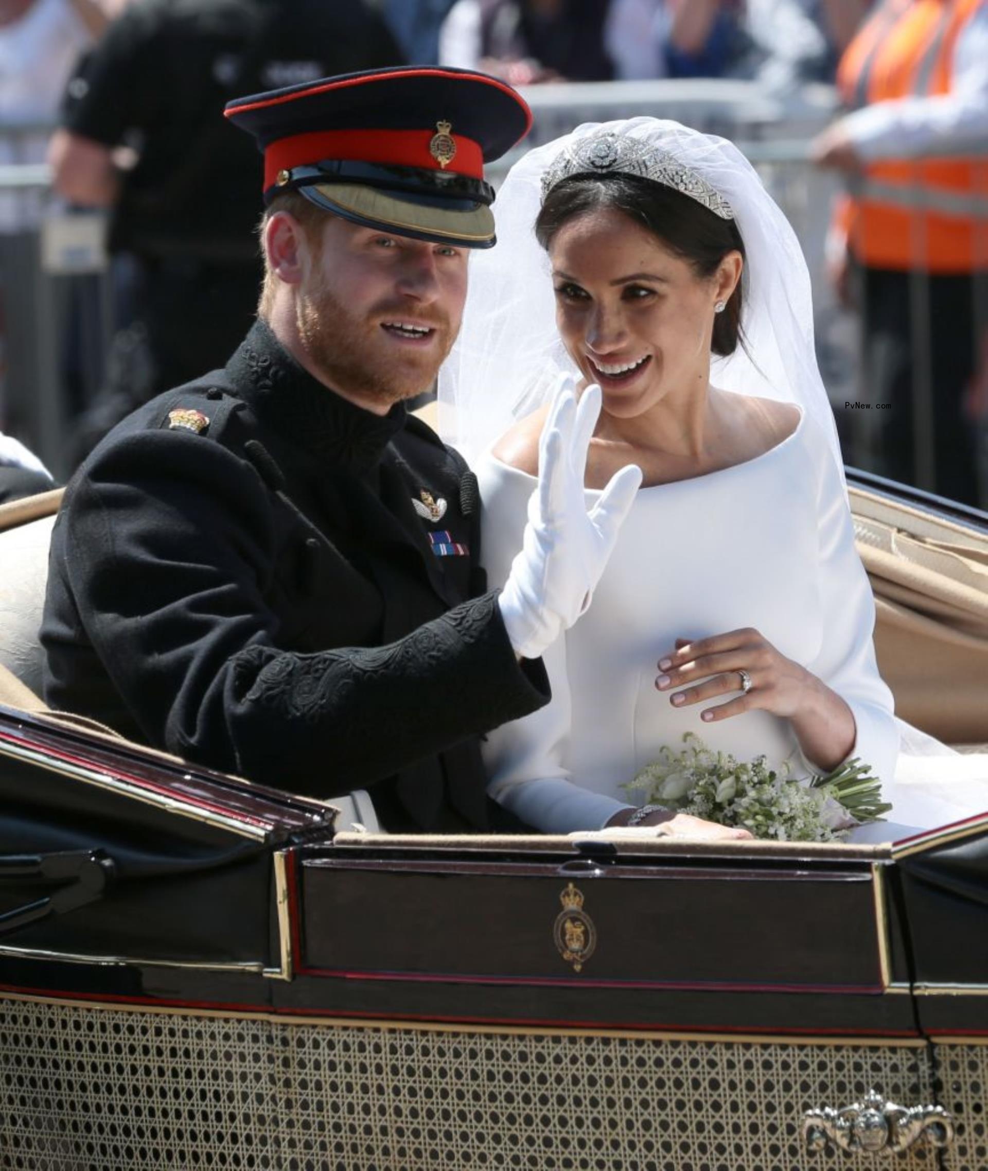 Prince Harry and Meghan Markle.