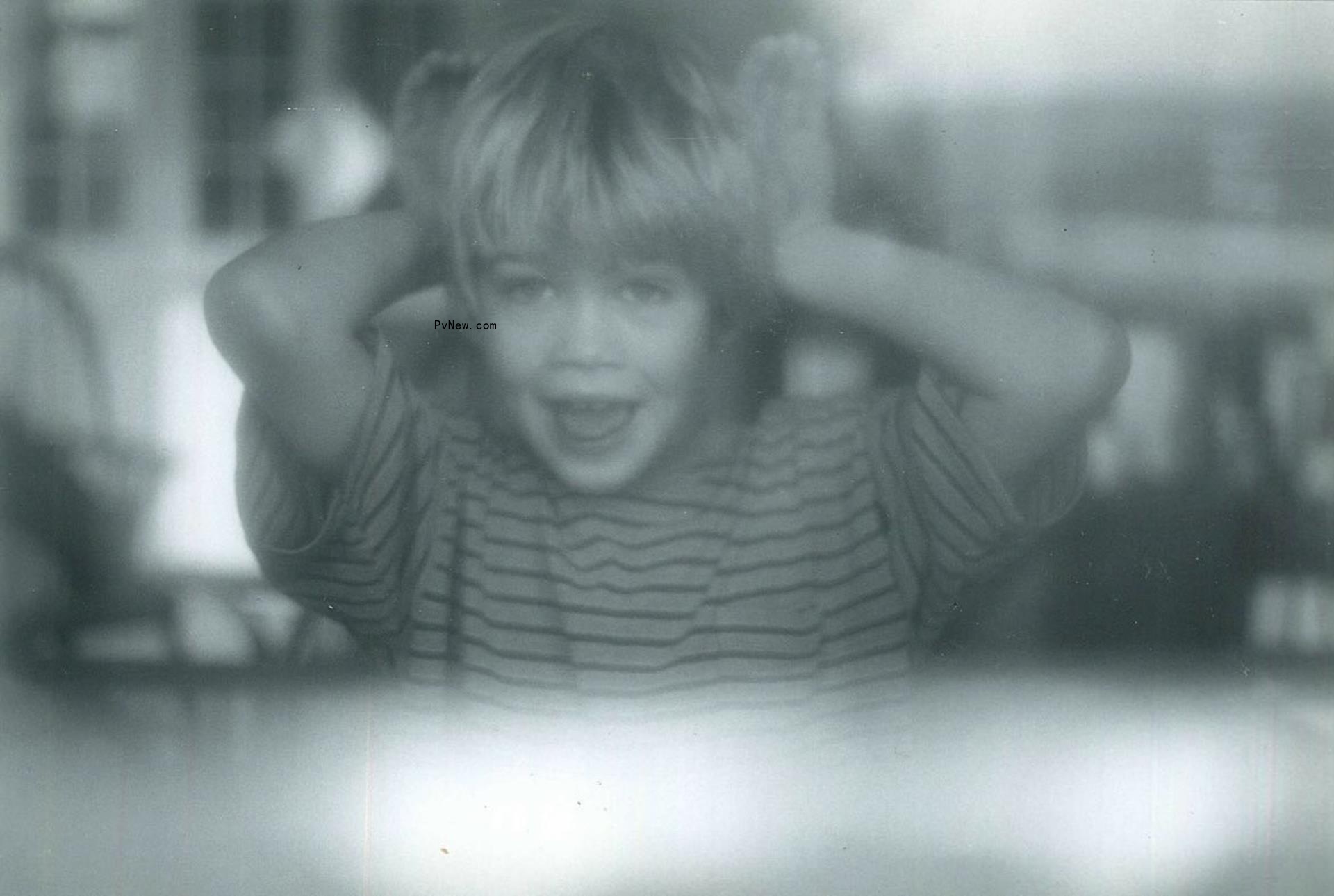 An apparent childhood photo of Joe Alwyn
