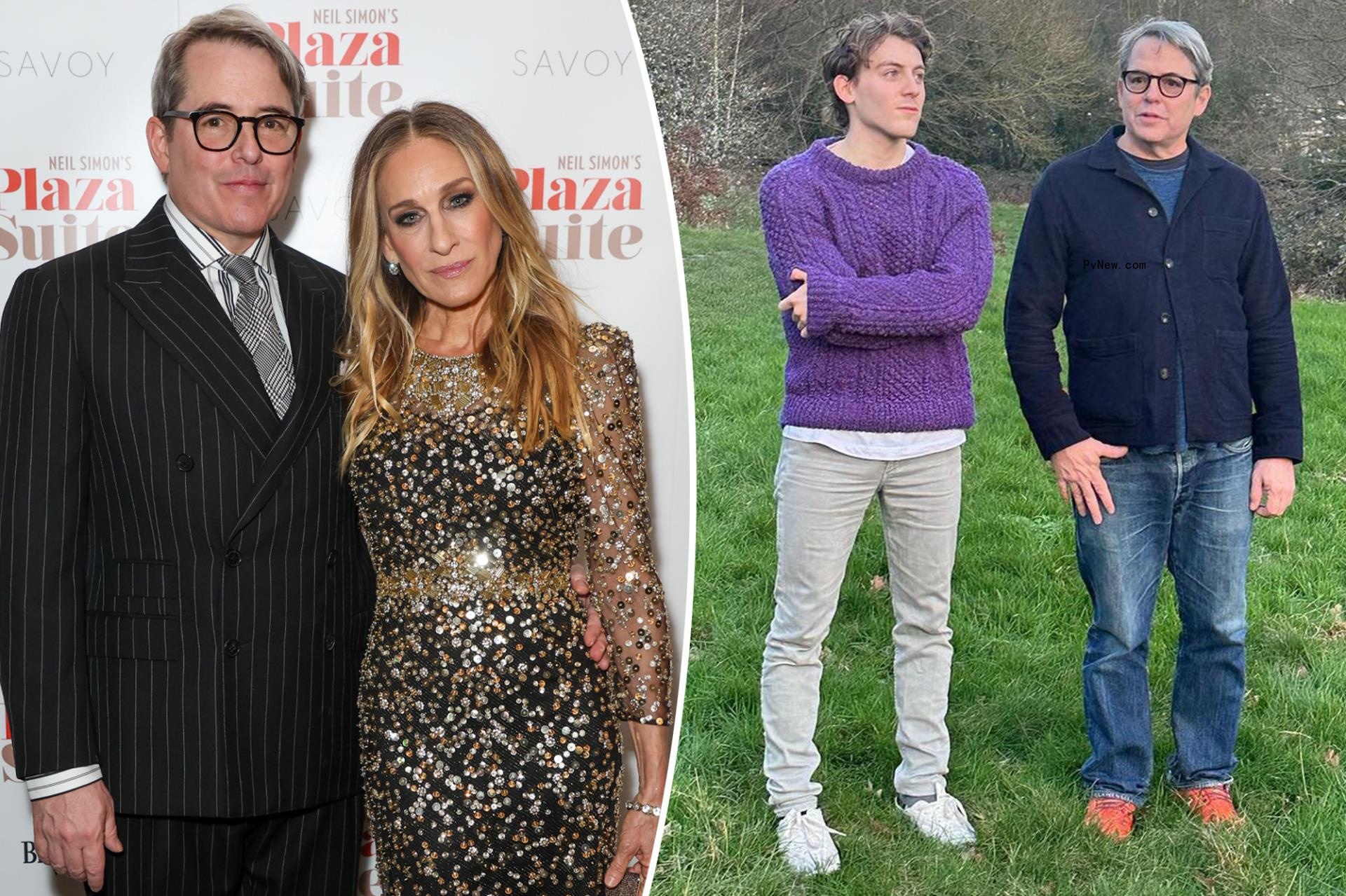Sarah Jessica Parker’s son, James, poses with dad Matthew Broderick in rare photo
