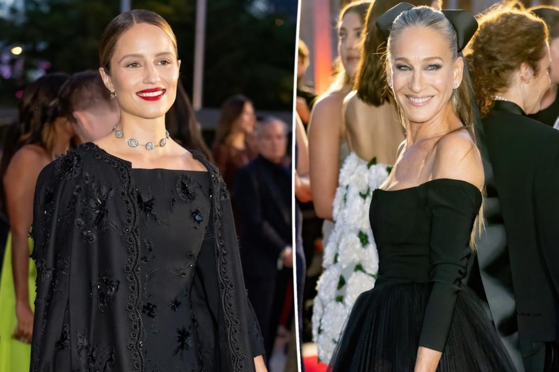 Dianna Agron and Sarah Jessica Parker