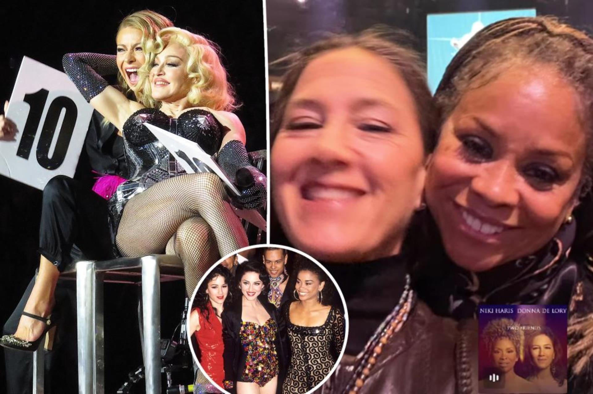 Madonna, Kelly Ripa, Do<i></i>nna De Lory and Niki Haris