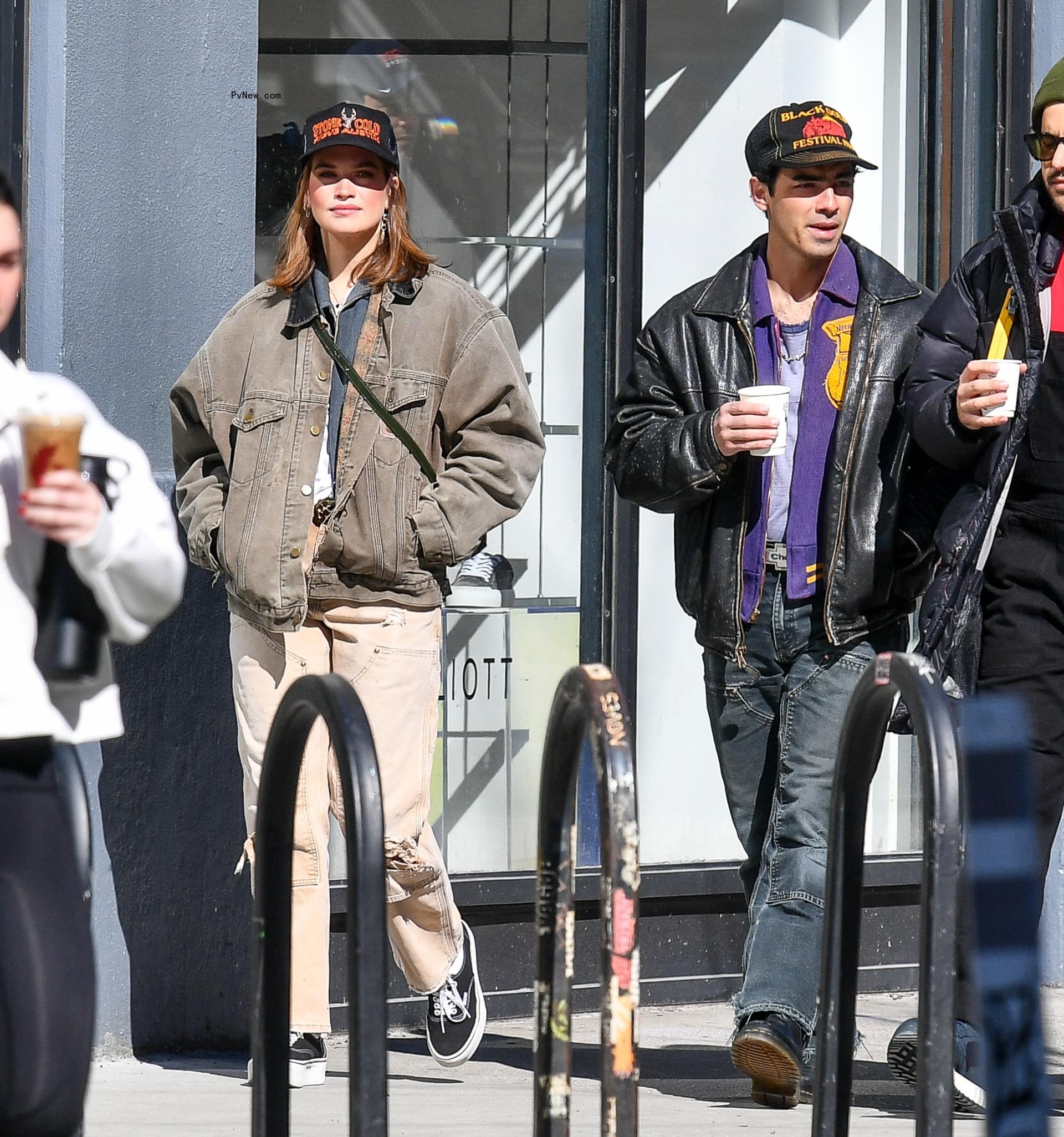 joe jo<i></i>nas and stormi bree walking
