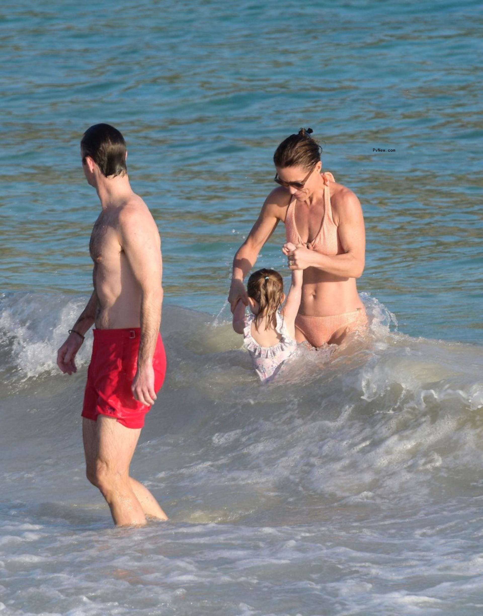 Pippa Middleton and James Matthews with their kids. 