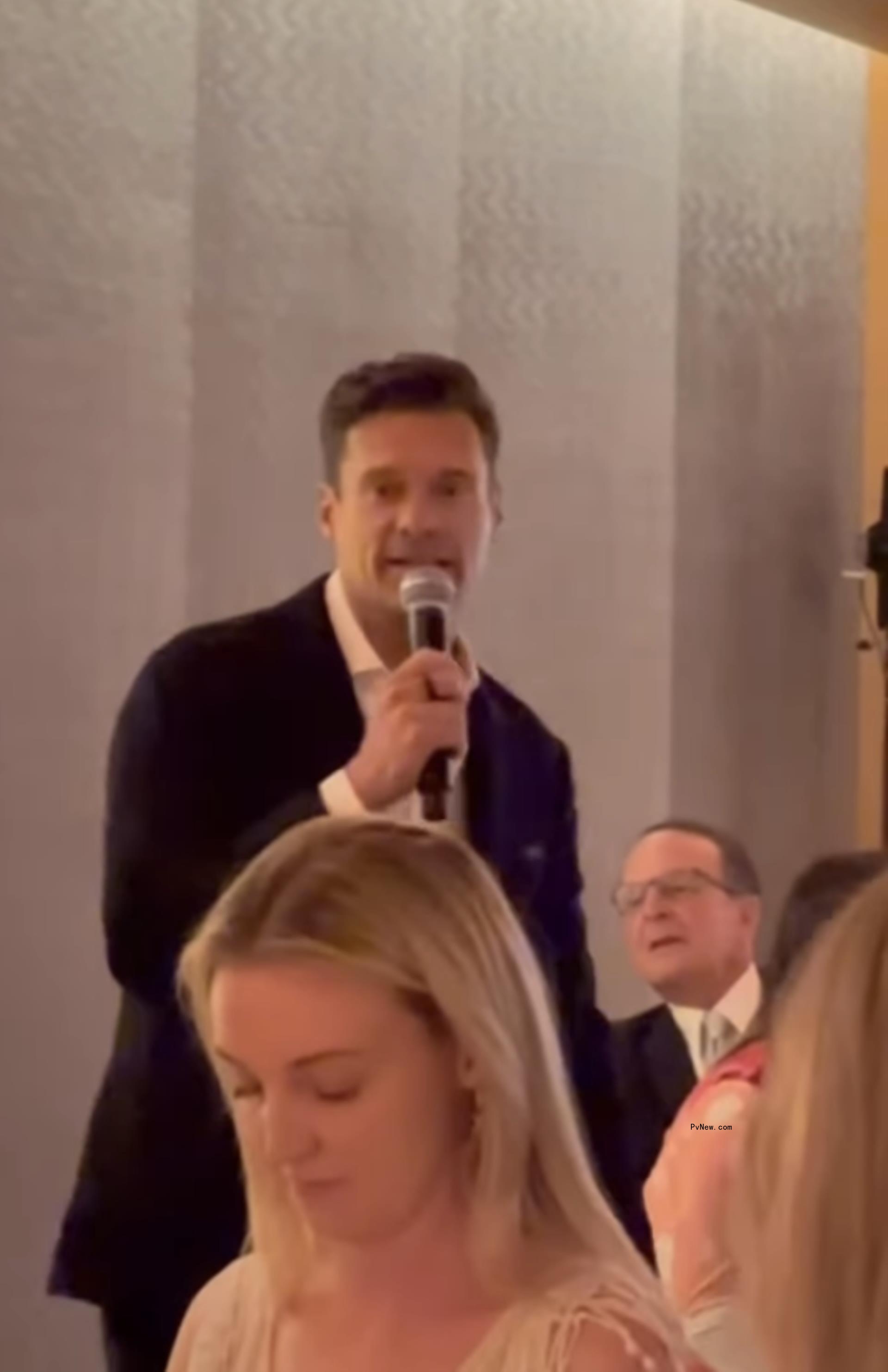 Ryan Seacrest talking.