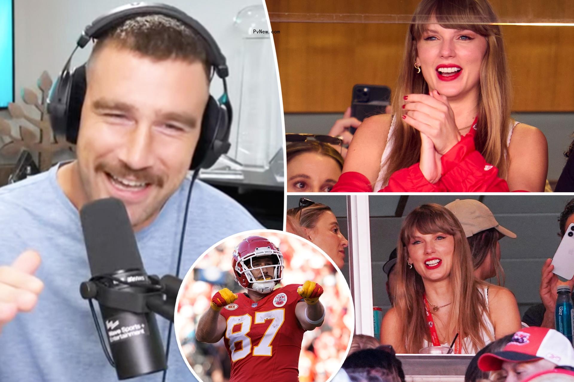 Travis Kelce: ‘Ballsy’ Taylor Swift looked ‘amazing’ at Chiefs game