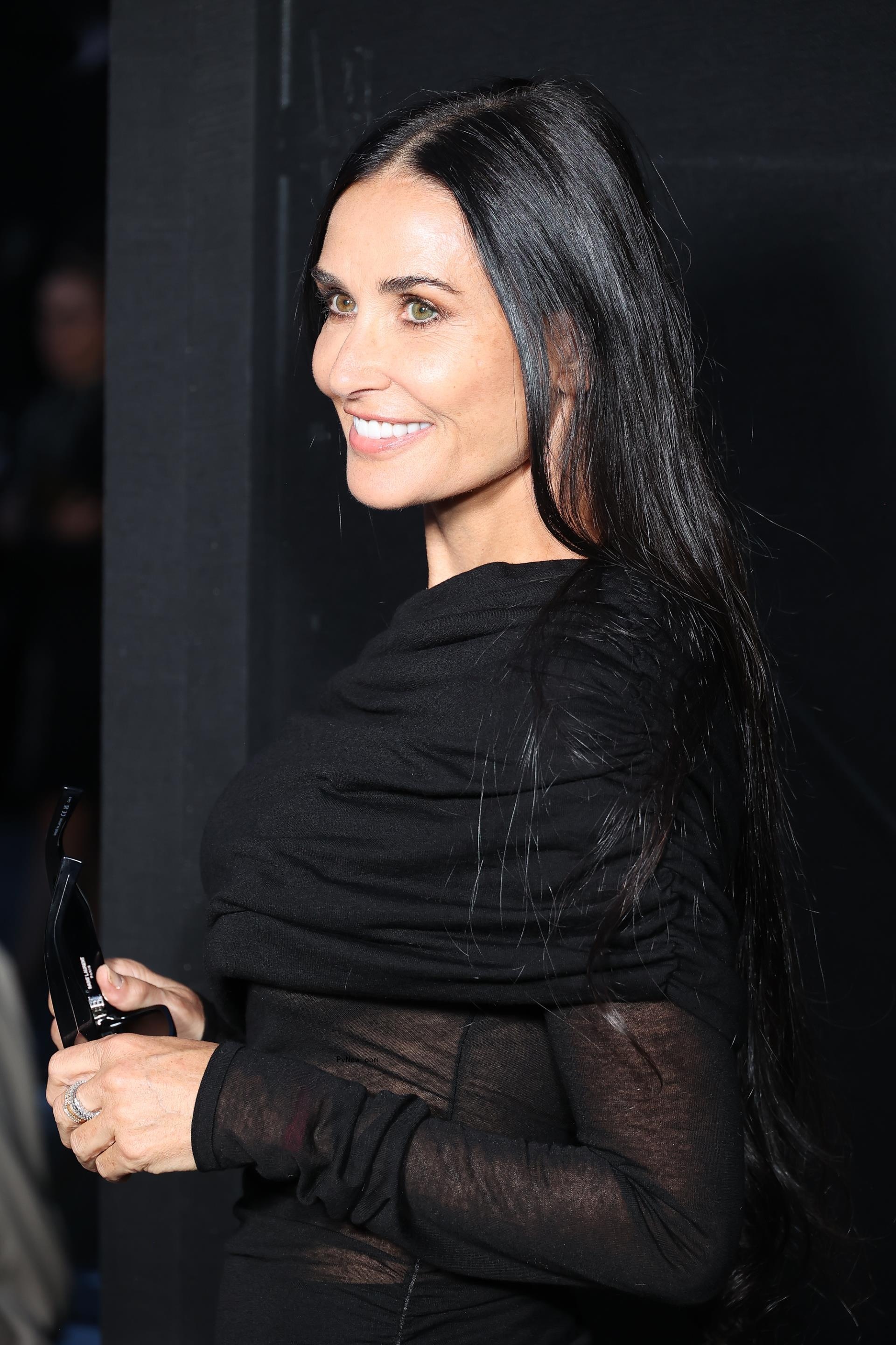 Demi Moore smiling