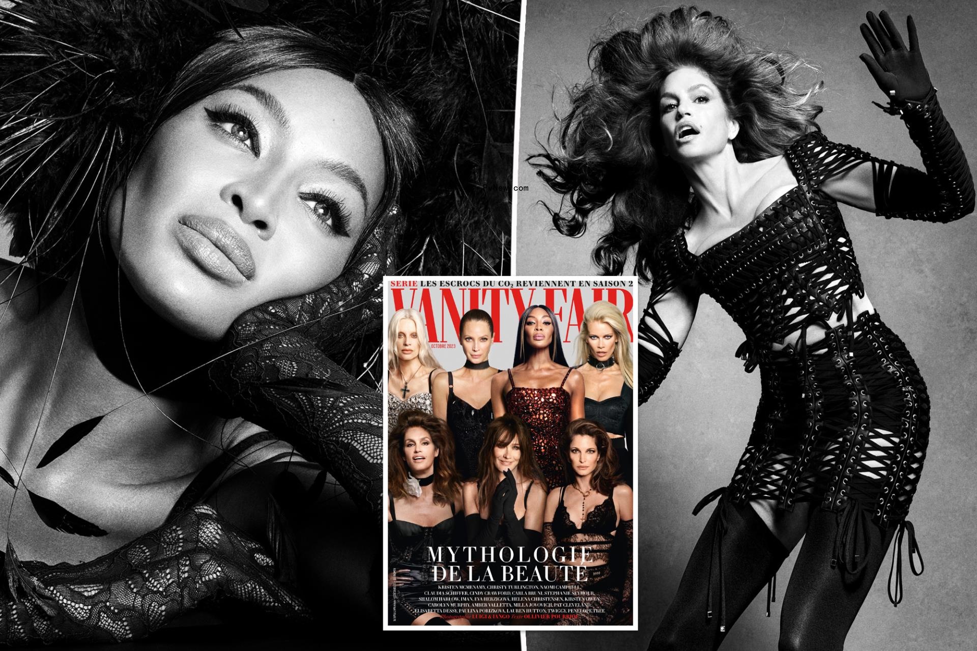 See the biggest supermodels of all time join forces for epic Vanity Fair cover