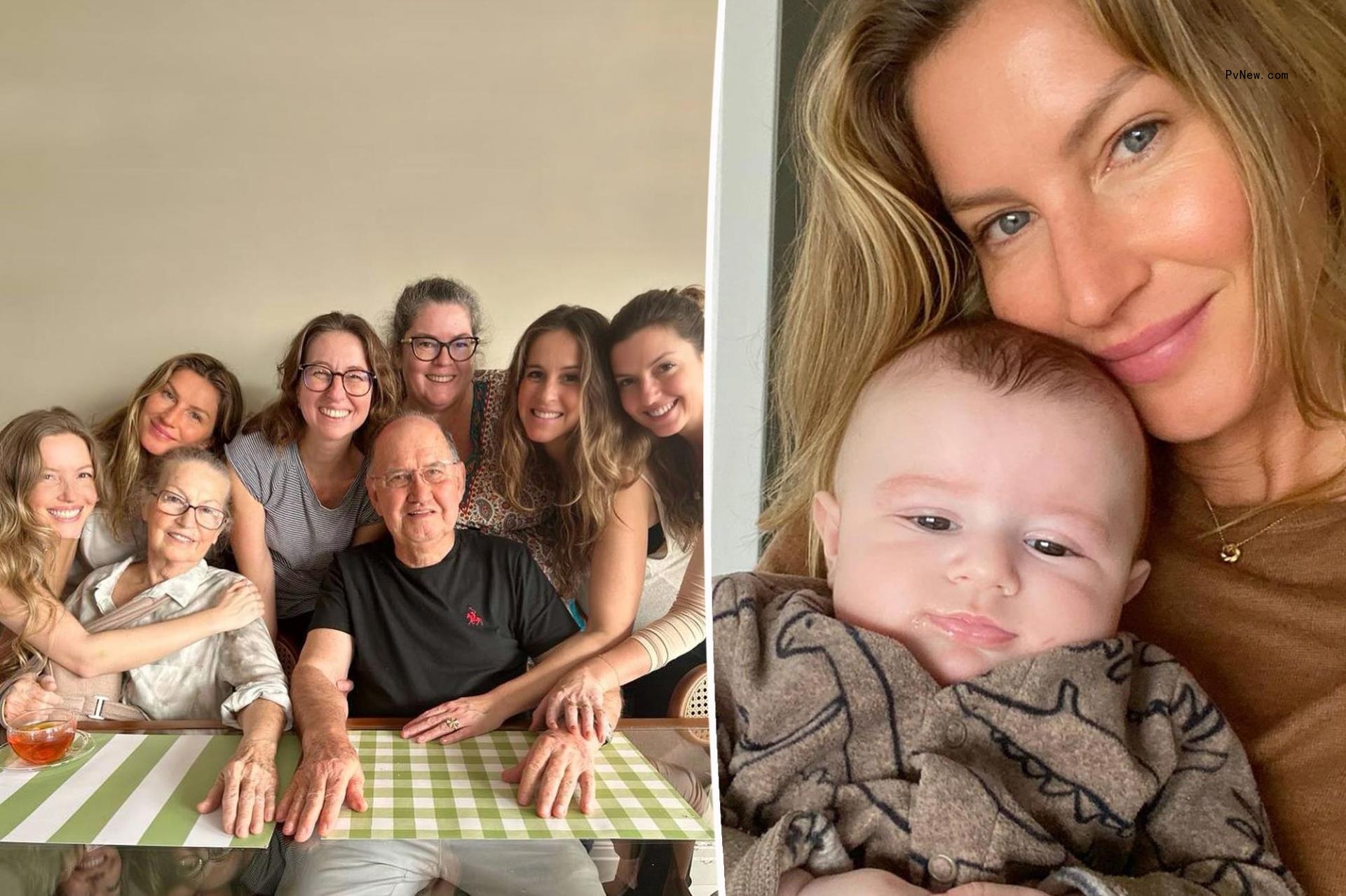 Gisele Bündchen shares rare photo with all five of her sisters