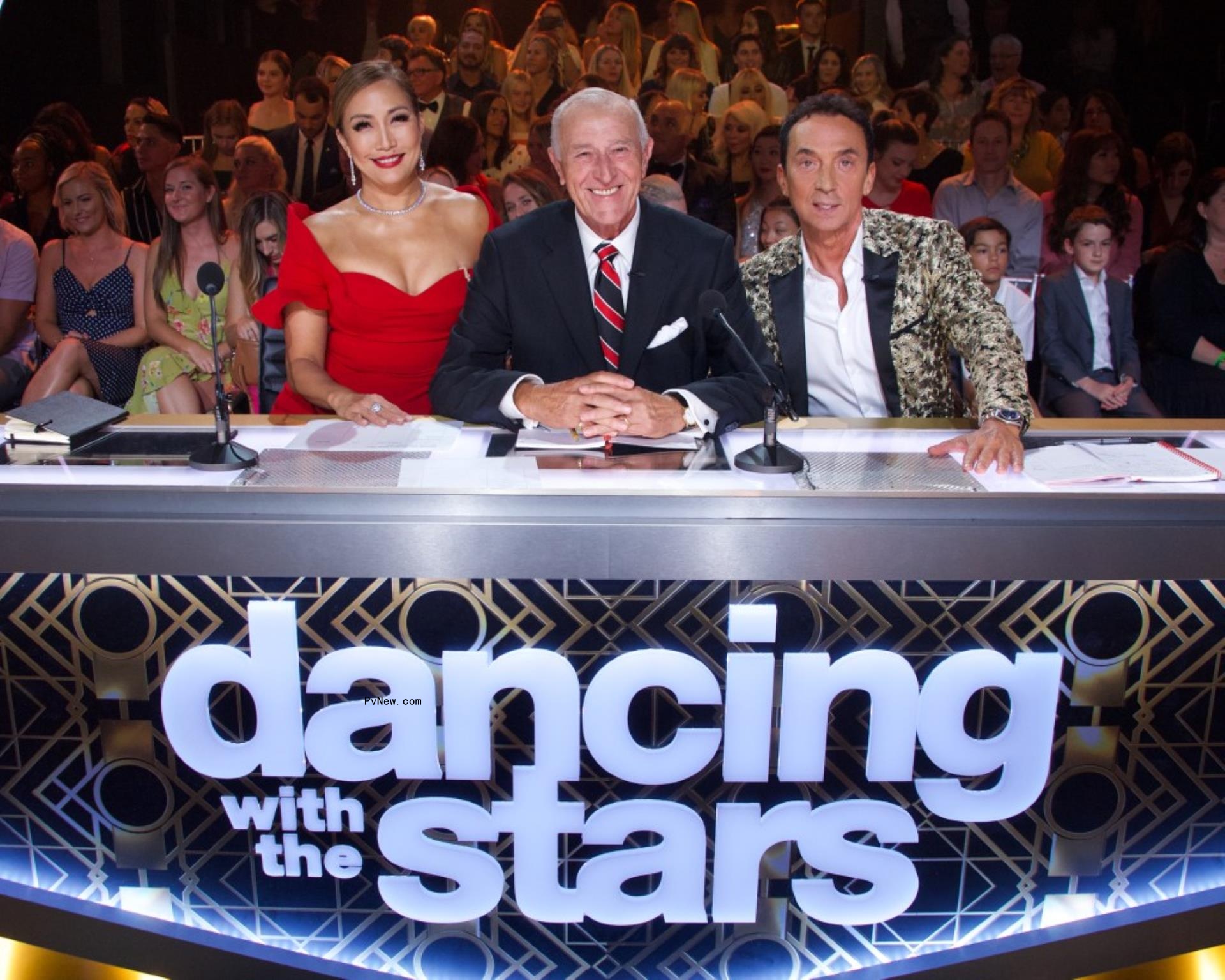 A photo of Len Goodman on “Dancing With the Stars”