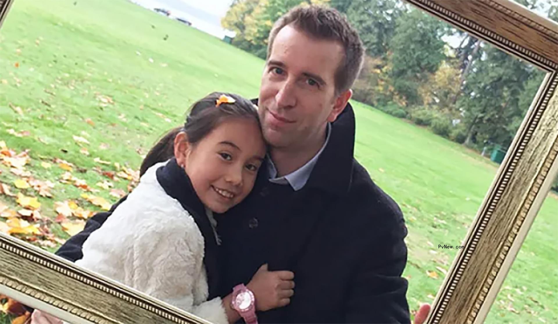 Lil Tay hugging her dad, Christopher Hope.