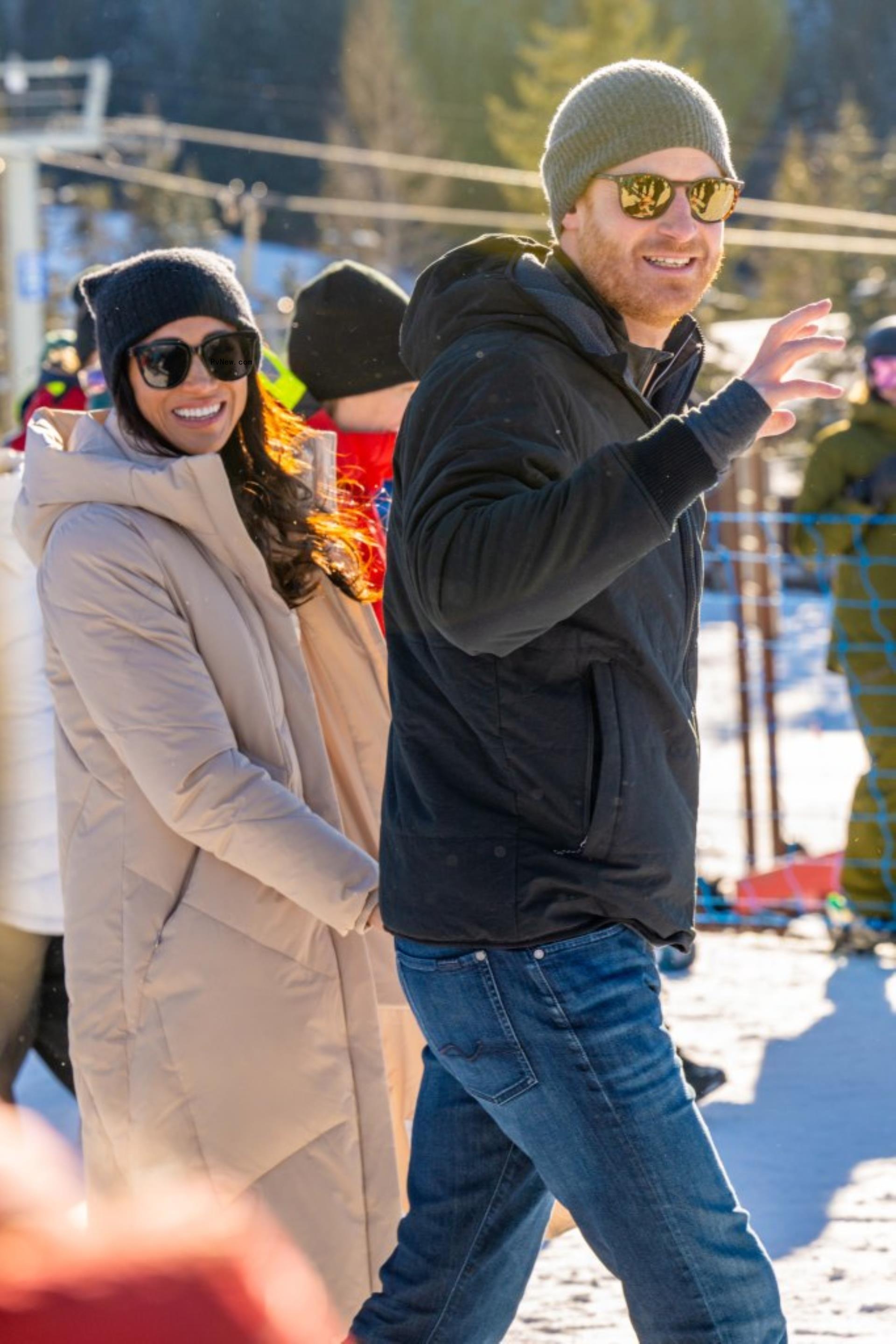 Prince Harry and Meghan Markle.