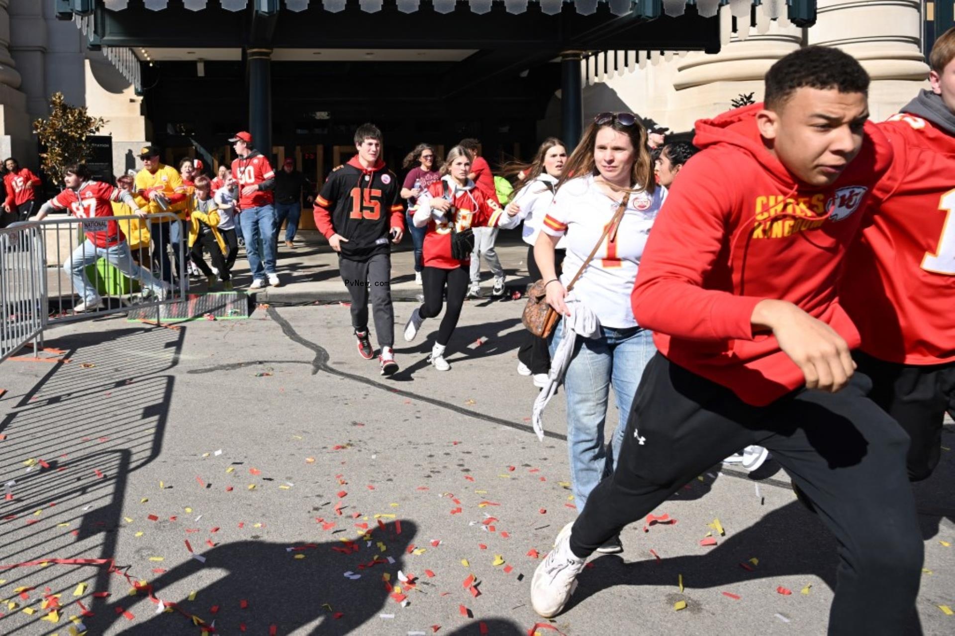 2024 Super Bowl parade in Kansas City