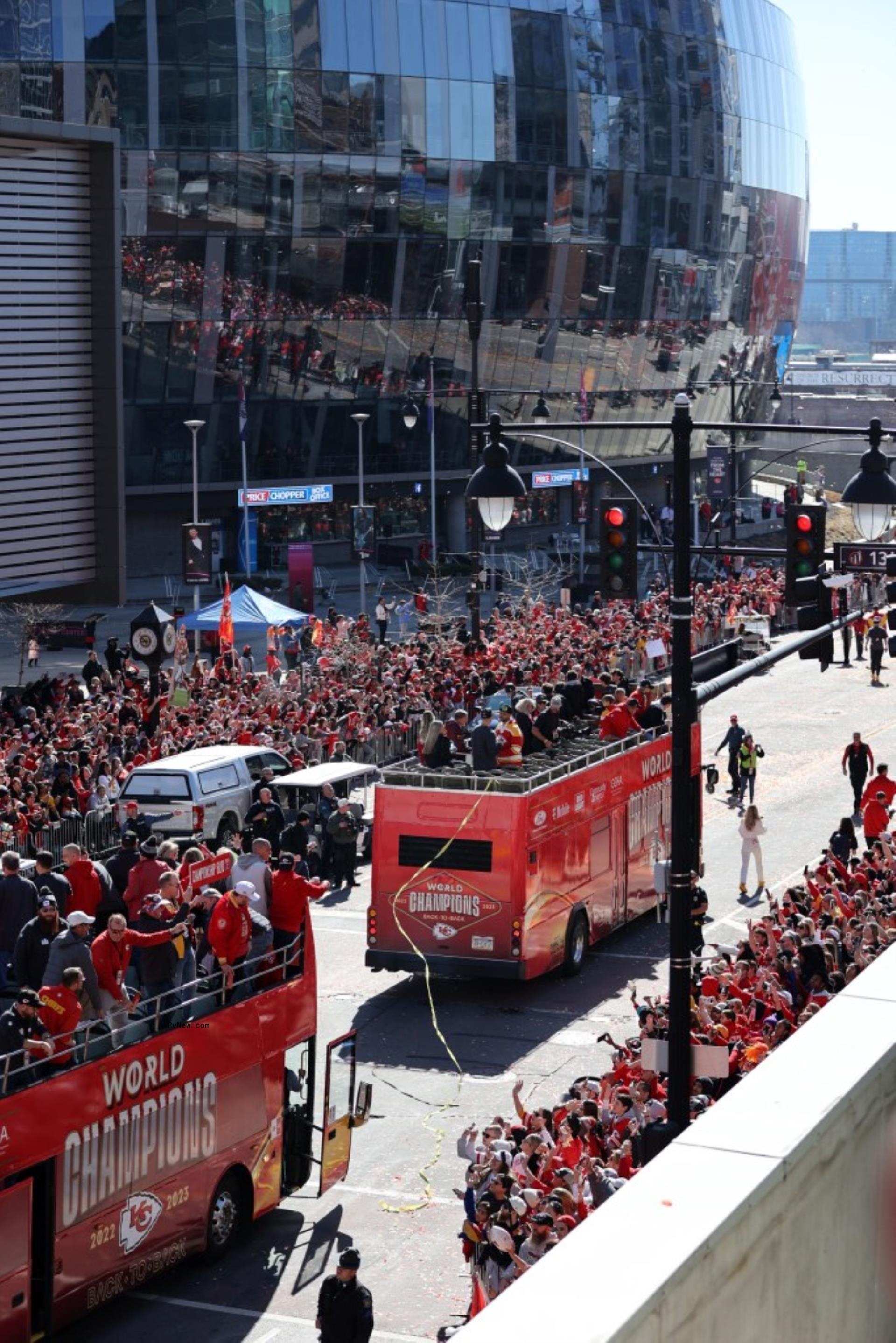 2024 Super Bowl parade in Kansas City
