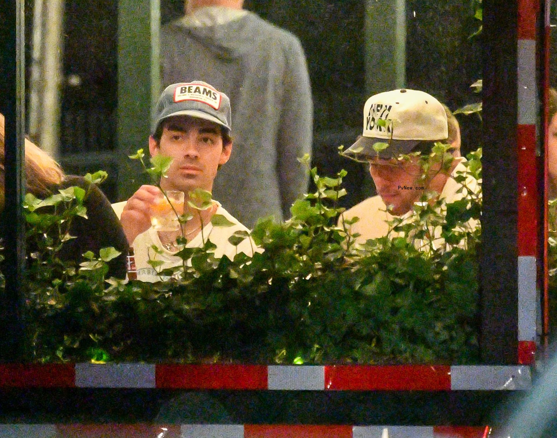 Nick Jo<i></i>nas and Joe Jo<i></i>nas out in NYC.