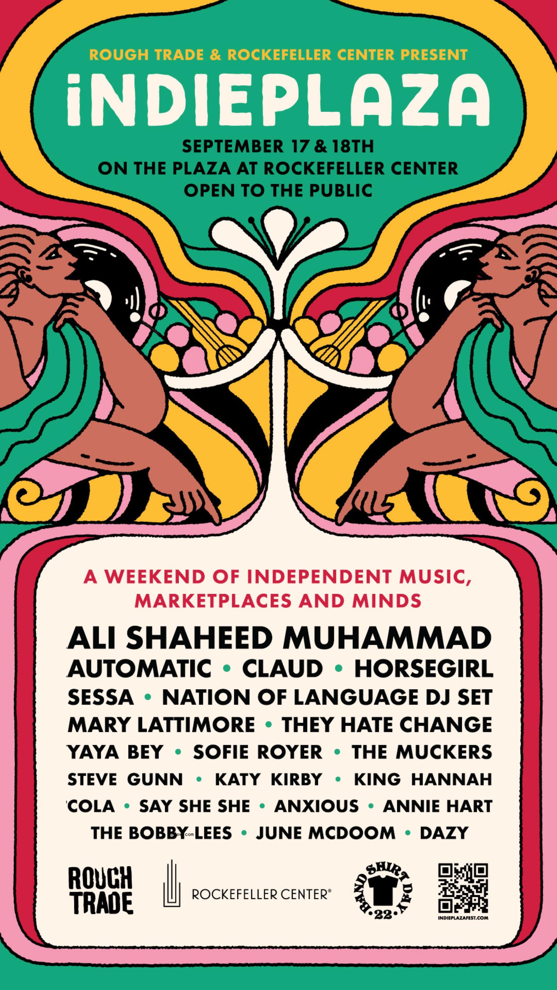 ‘Indieplaza’ Music Festival to Take Over New York’s Rockefeller Plaza This Weekend