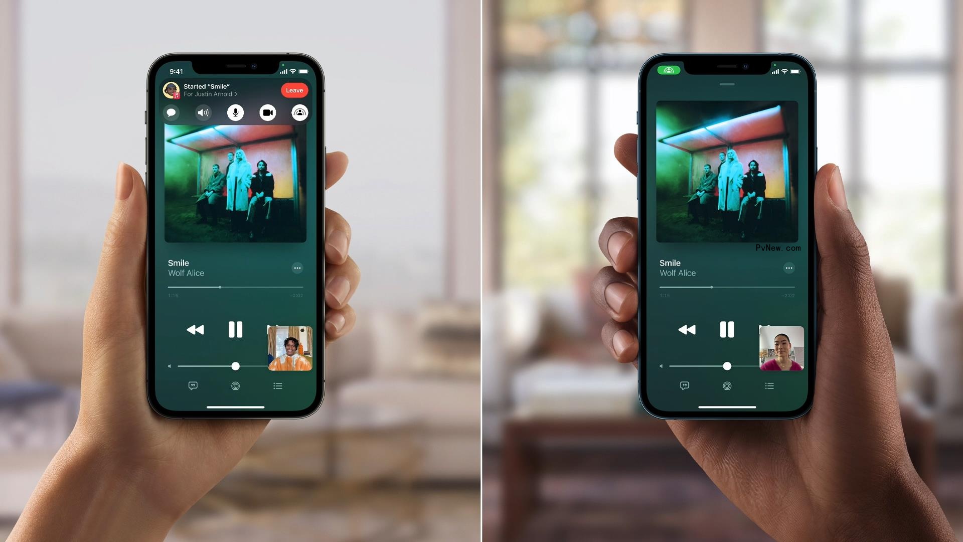 Apple Unveils FaceTime SharePlay, Allowing Synchro<i></i>nized Media Playback and Real-Time Chat