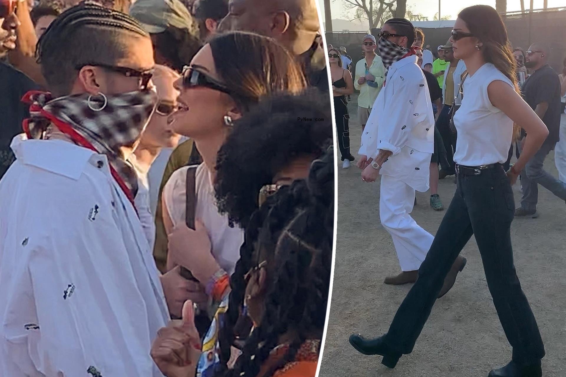 Kendall Jenner, Bad Bunny get close at Coachella 2023 as romance rumors heat up