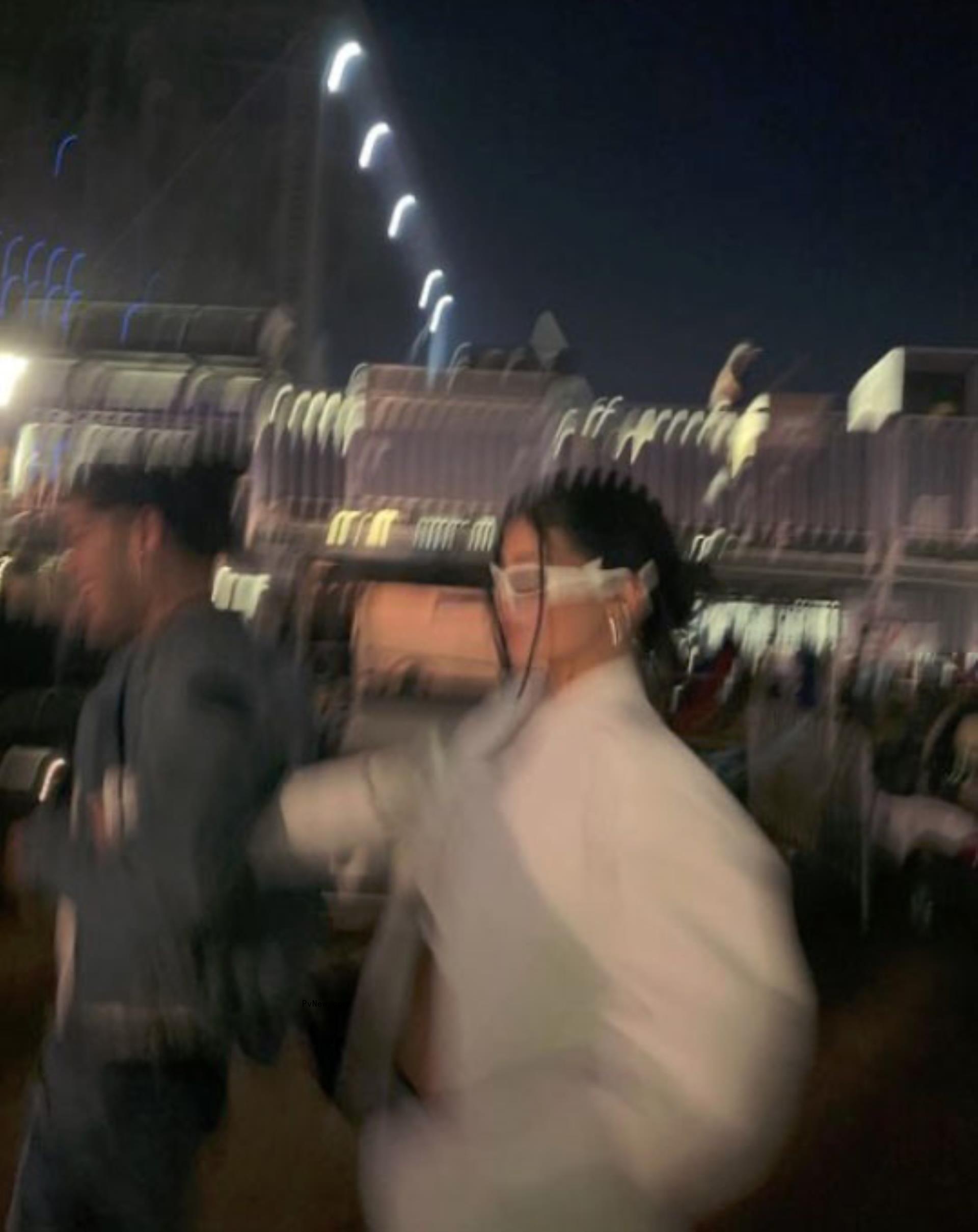 Kylie Jenner dances at Coachella 2023