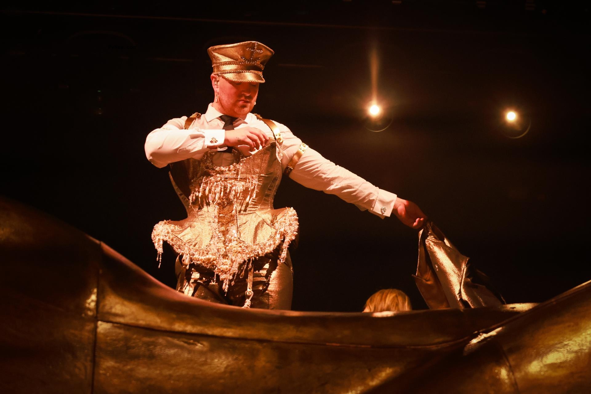 Sam Smith on tour in Dublin, April 2023.