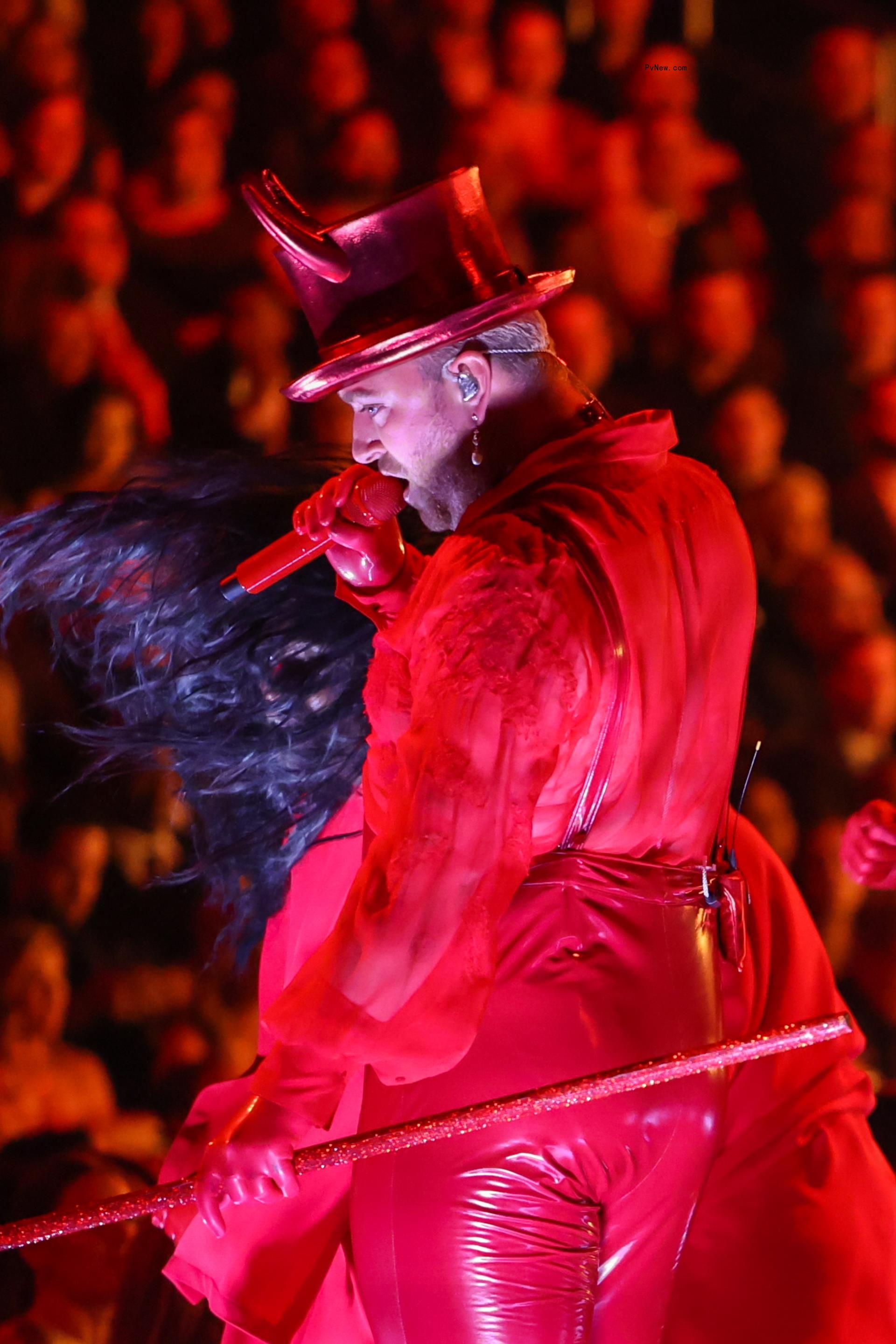 Sam Smith performing at the Grammys in Feb 2023.