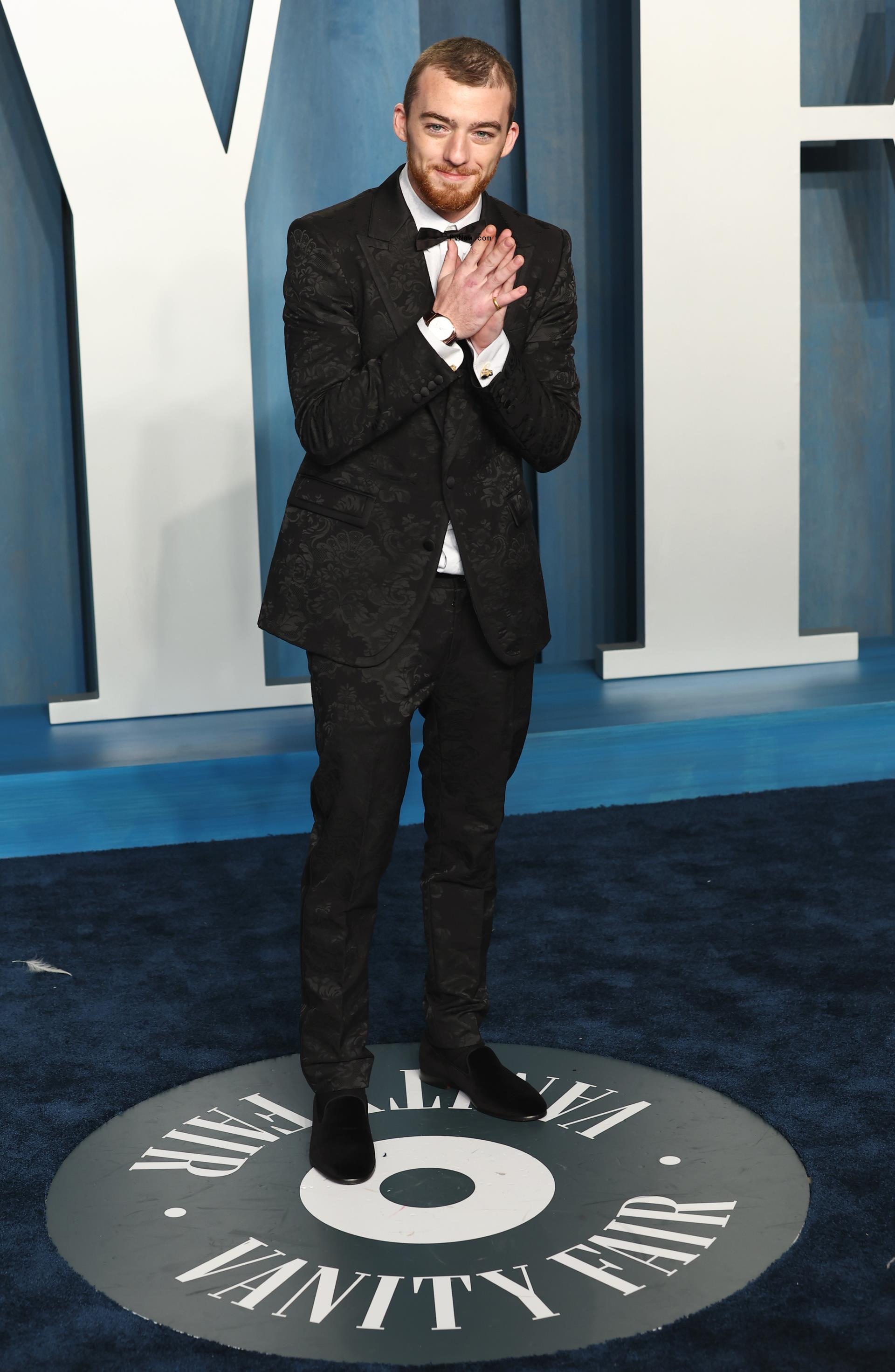 Angus Cloud at Vanity Fair Oscar party in 2022.