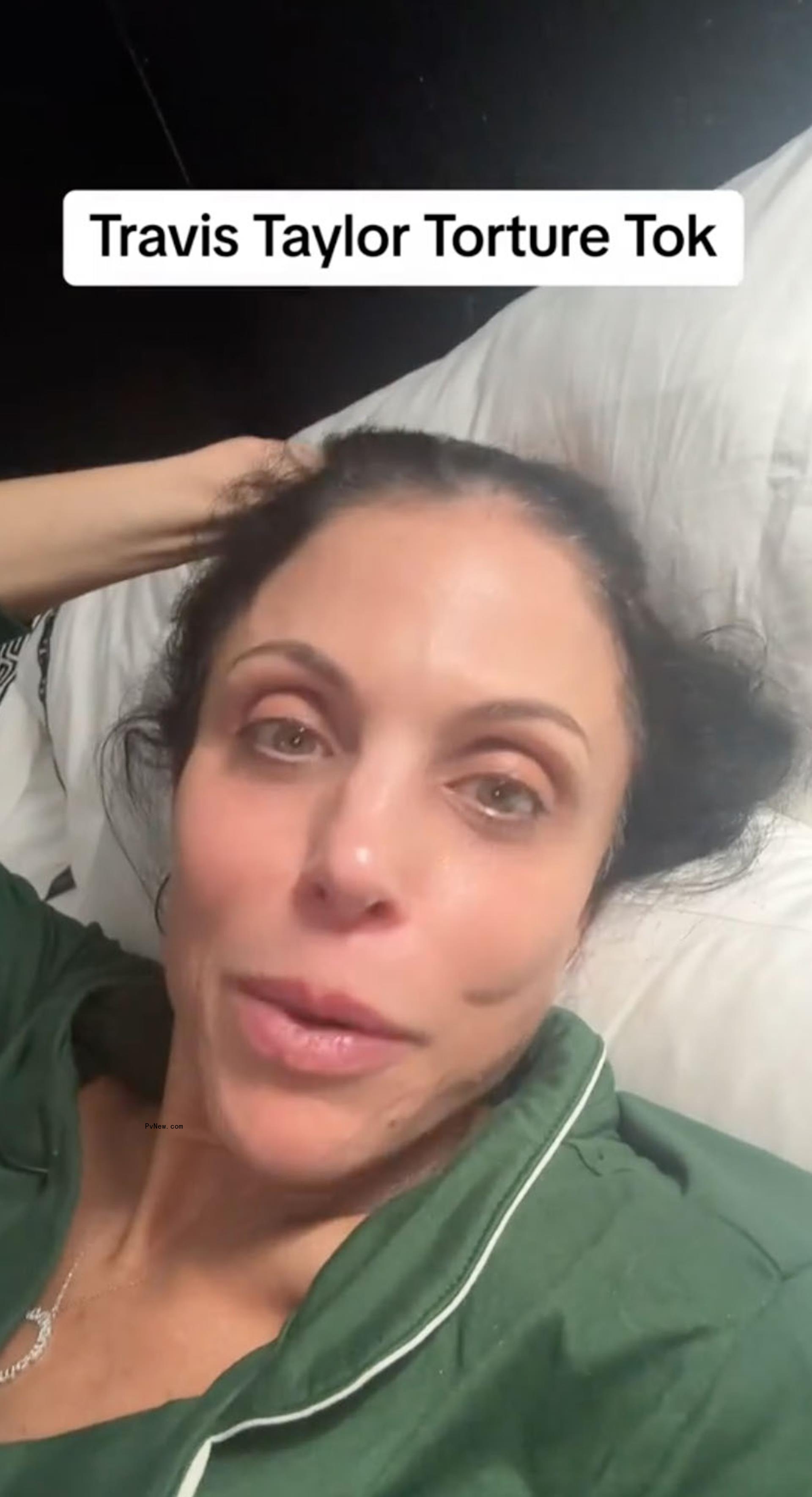 Bethenny Frankel talking in a TikTok video