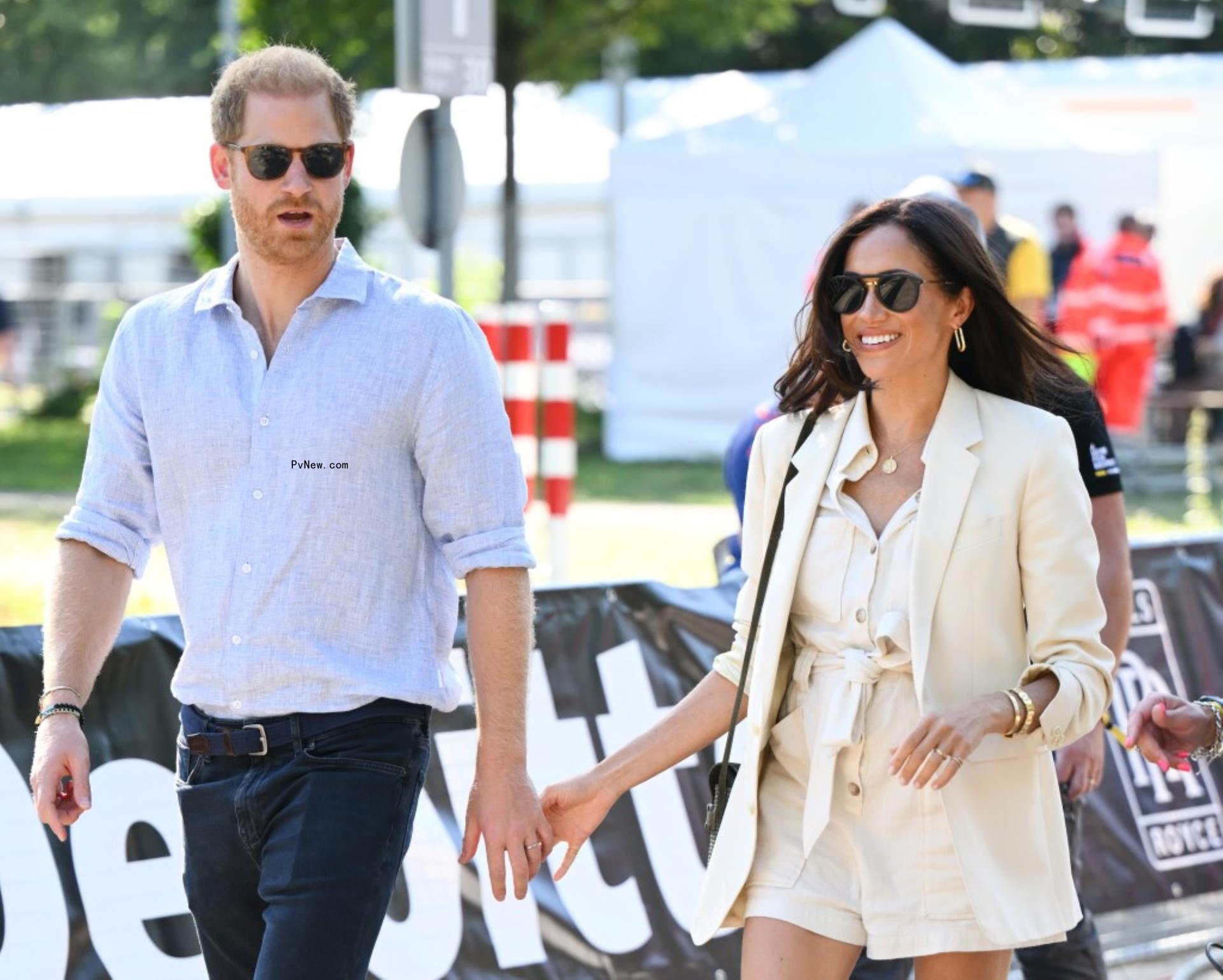 Prince Harry and Meghan Markle.