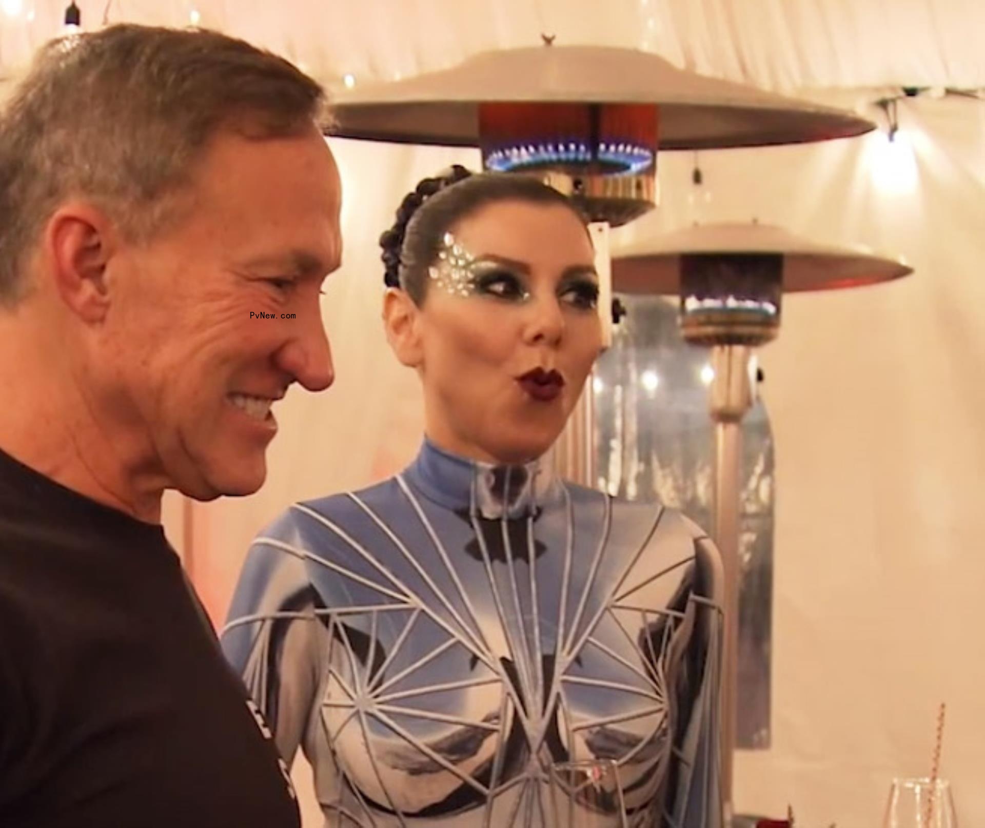 Terry and Heather Dubrow talking on