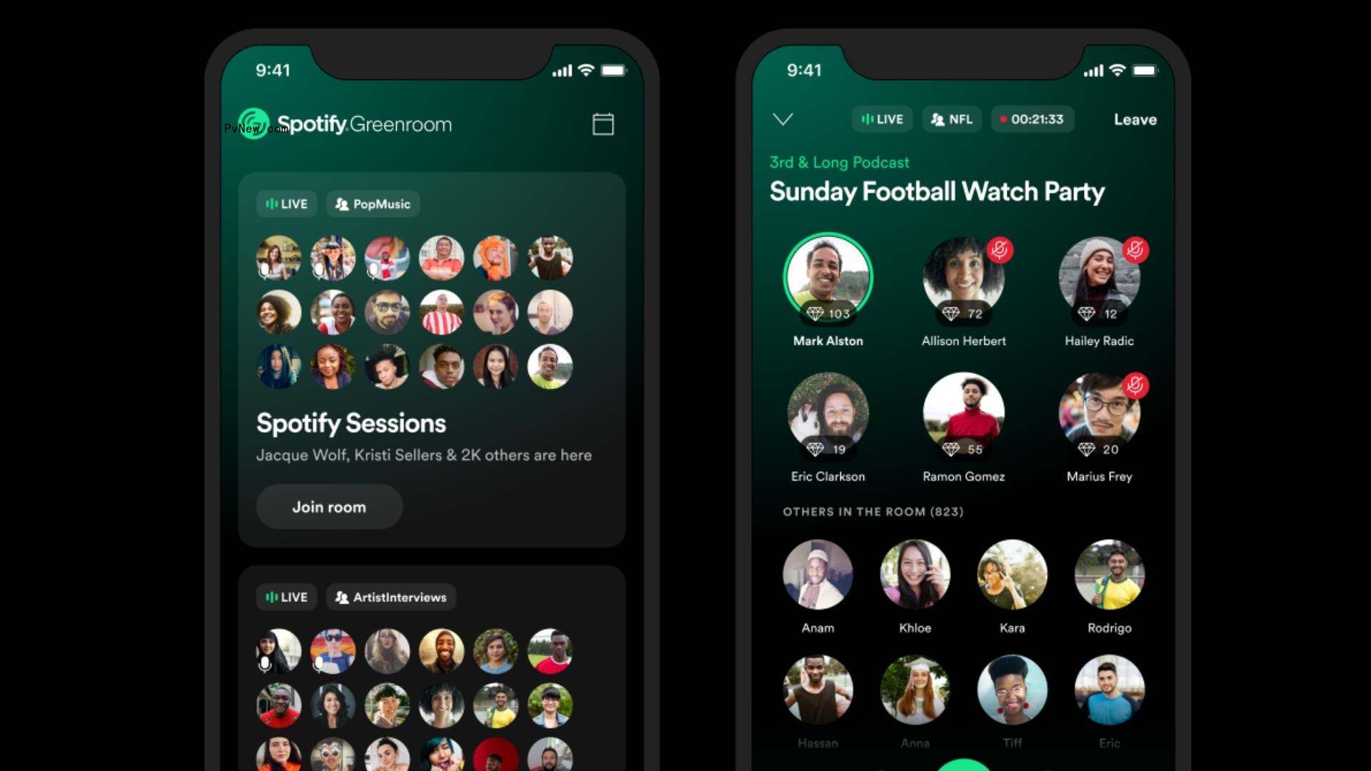 Spotify Launches Greenroom, Its Live-Audio App to Take on Clubhouse, With Plans to Pay Creators