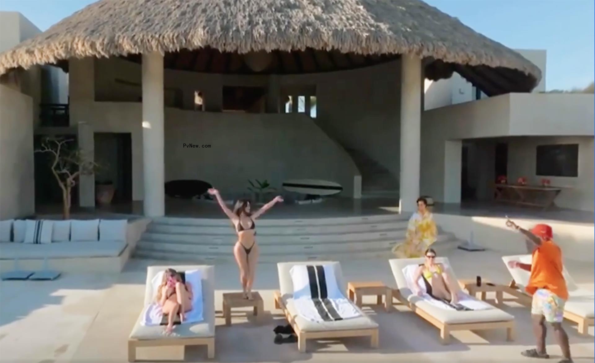 Kim Kardashian, Corey Gamble, Kris Jenner