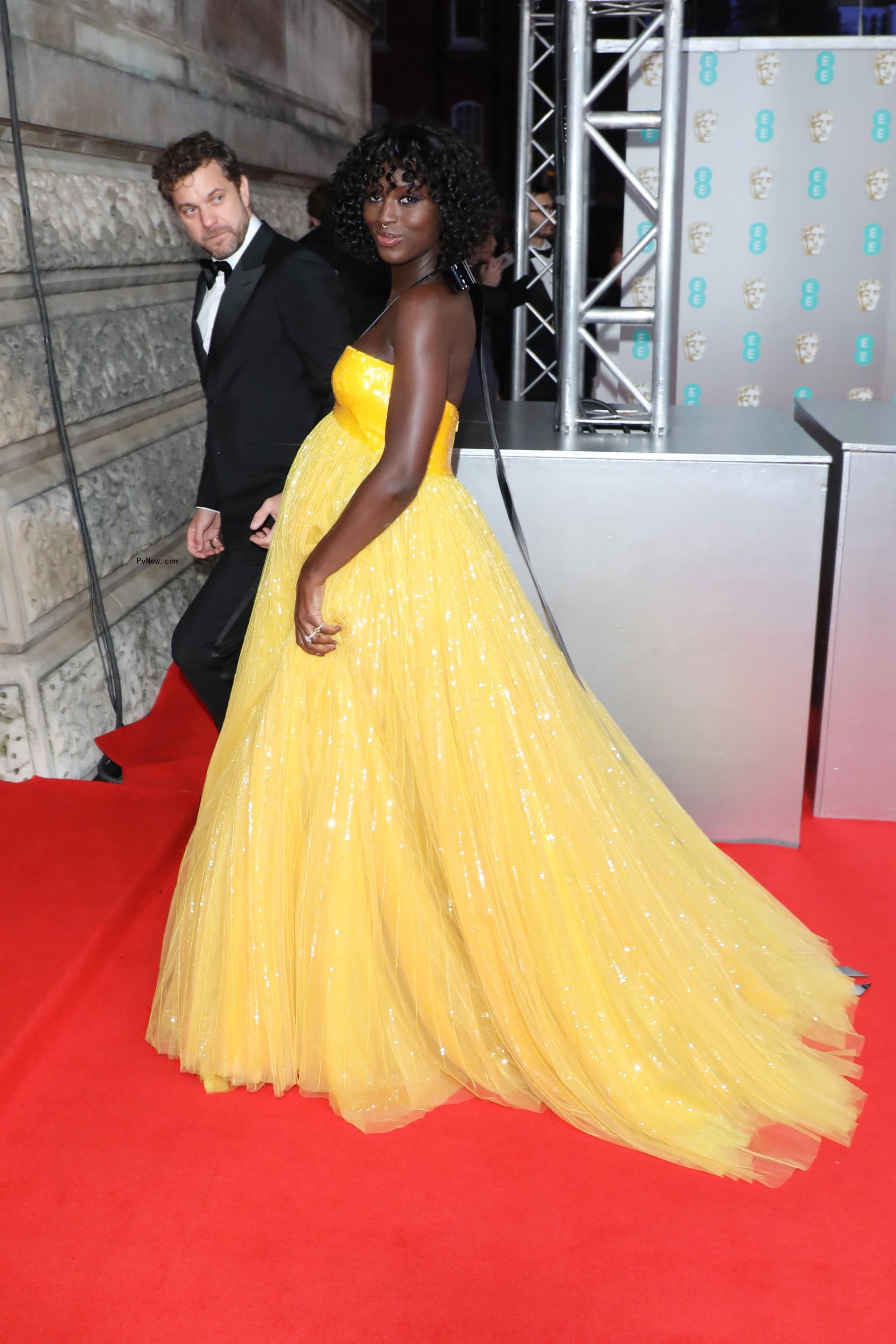 Joshua Jackson and pregnant Jodie Turner-Smith