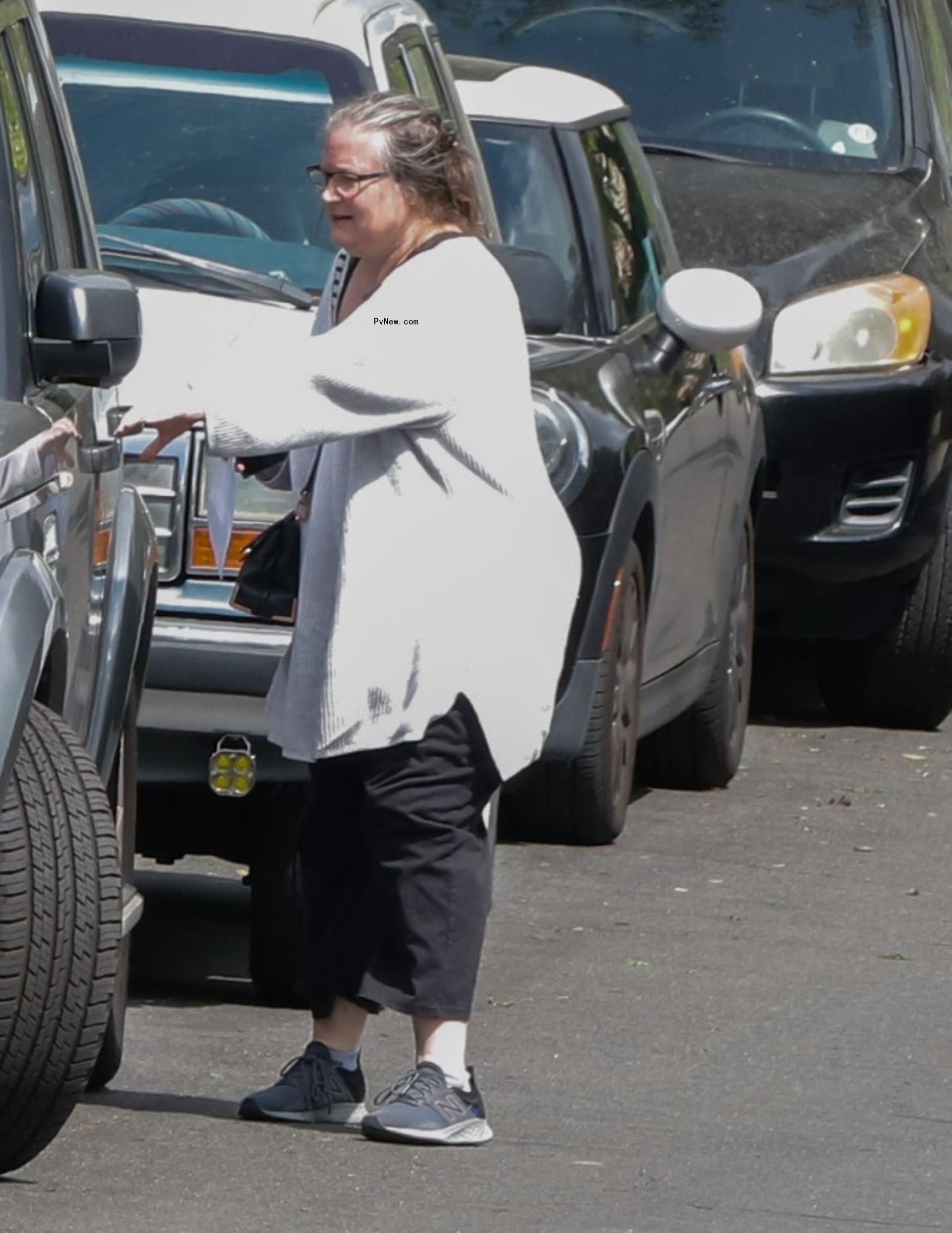 Bridget Fo<i></i>nda runs errands