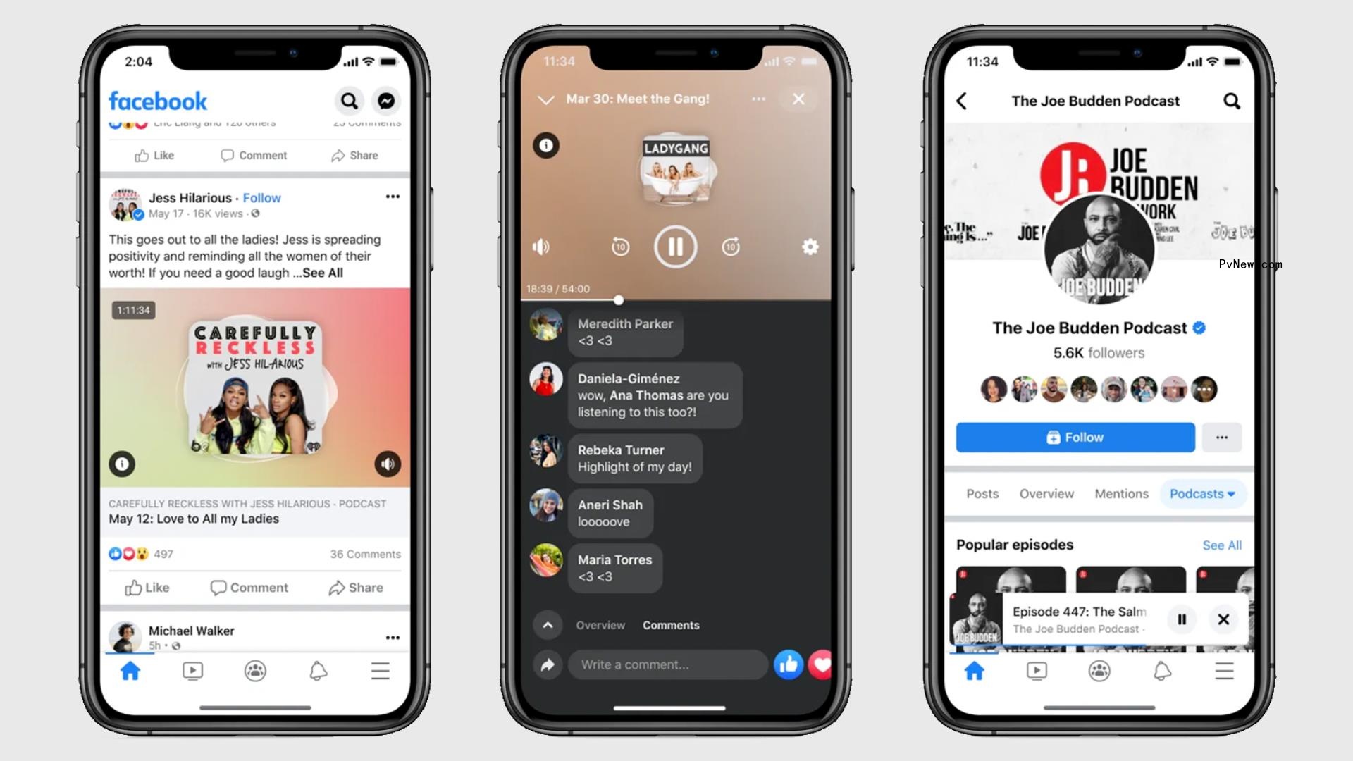 Facebook Launches First Batch of Podcasts, Clubhouse-Style Live Audio Rooms in U.S.