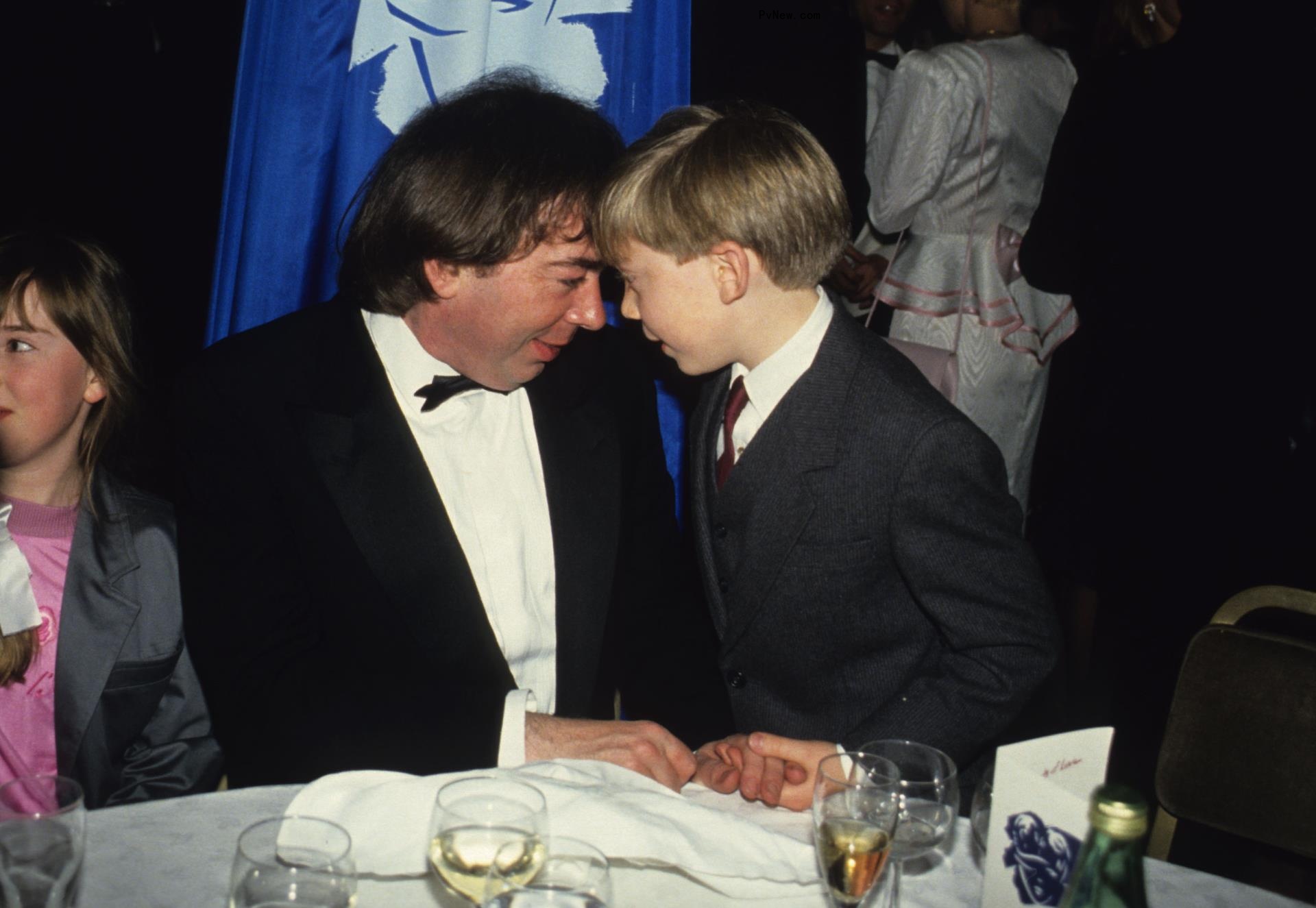 Andrew Lloyd Webber and Nicholas Webber