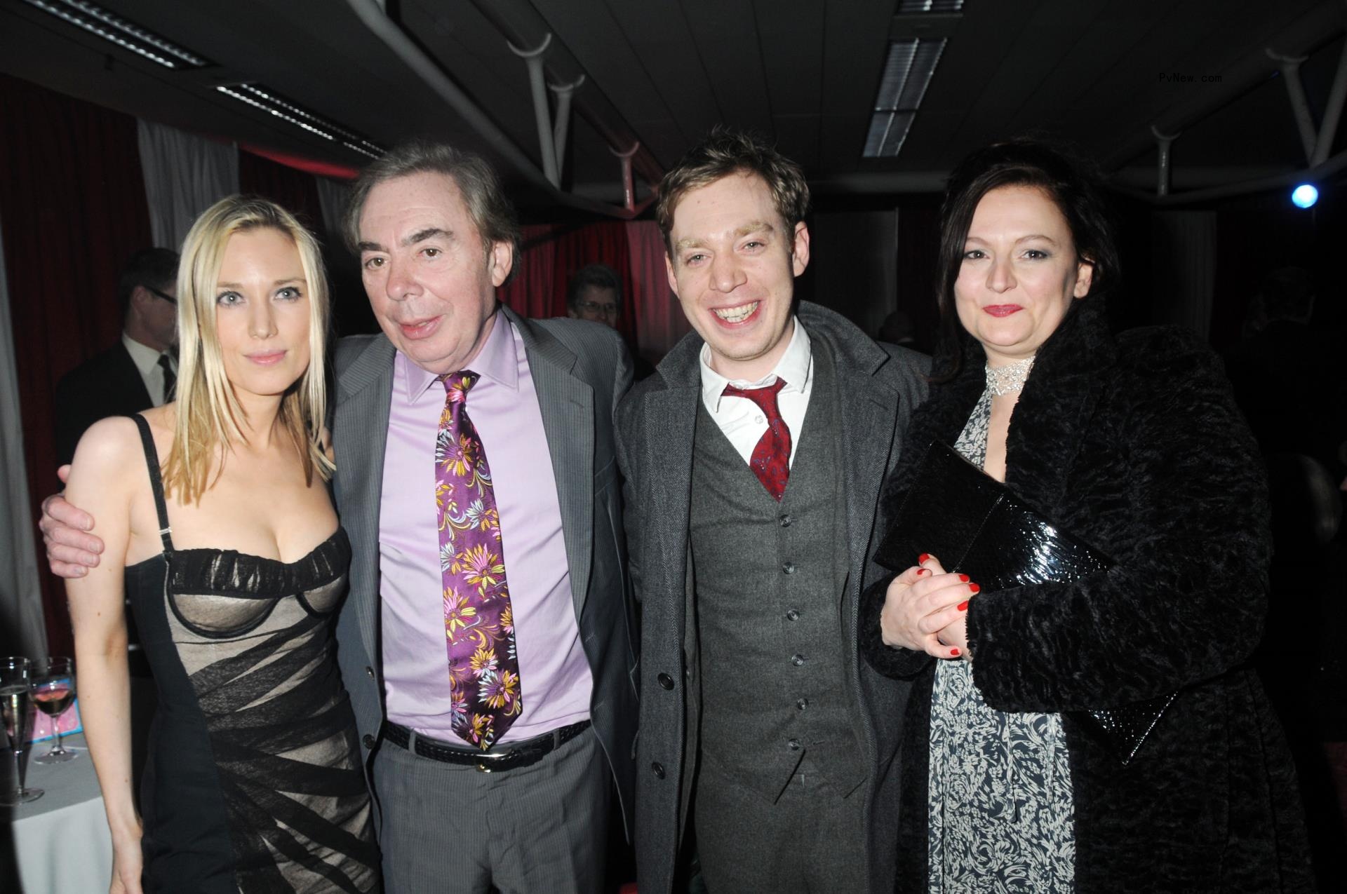 Imogen Lloyd Webber, Andrew Lloyd Webber, Nicholas Webber and Charlotte Windmill
