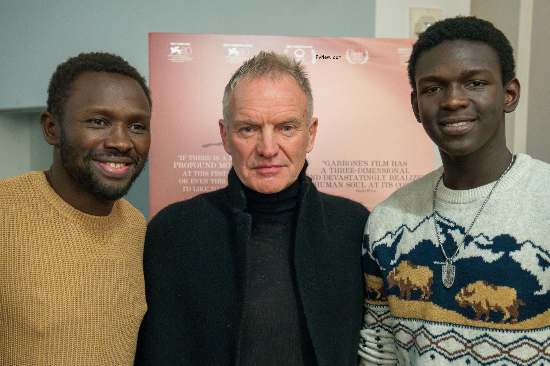Sting Steps Out to Support Matteo Garrone’s ‘Io Capitano,’ Which Isabella Rossellini Says Her Father ‘Would Have Loved’