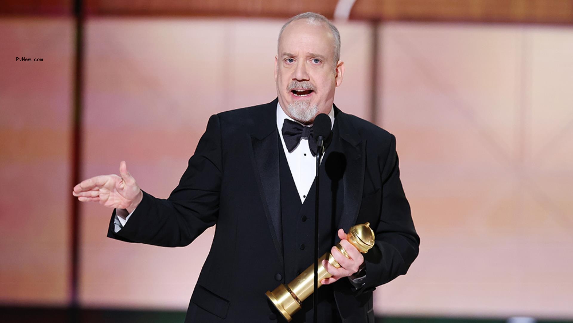 Paul Giamatti Dedicates ‘The Holdovers’ Golden Globe Win to Teachers: ‘They Do a Good Thing. It’s a Tough Job.’