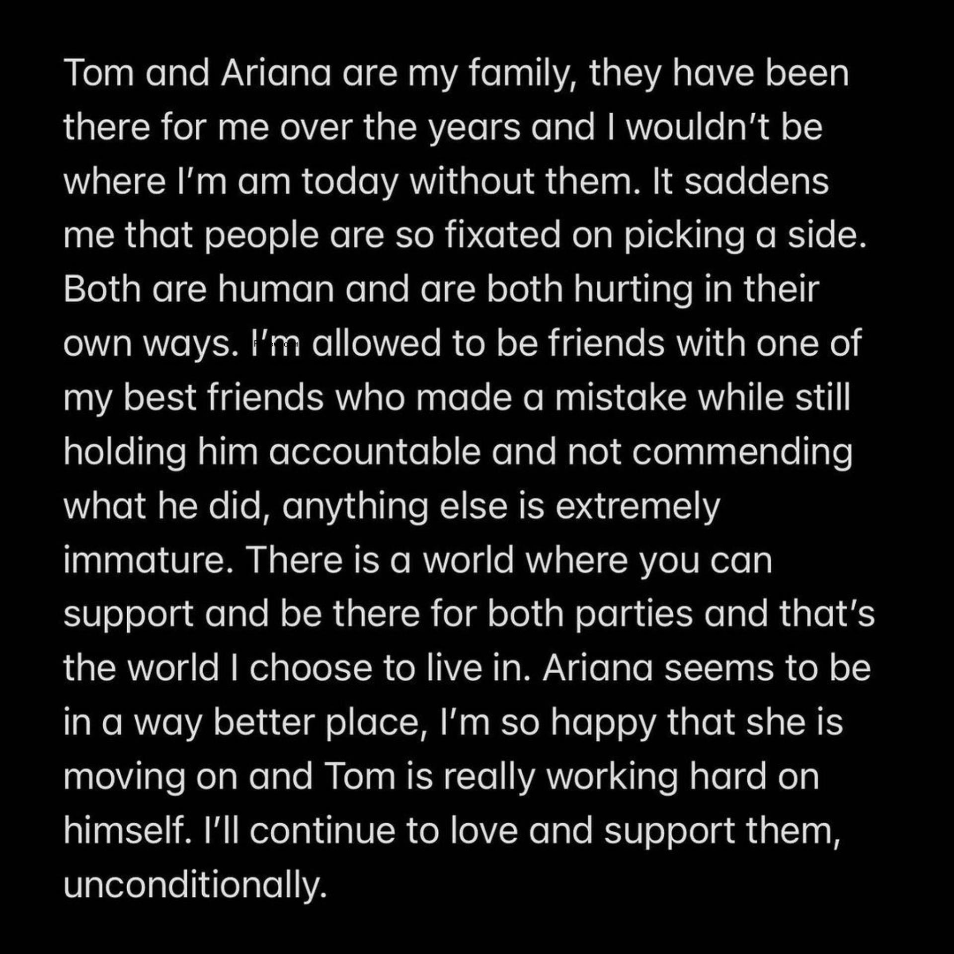 Billie Lee's Instagram post