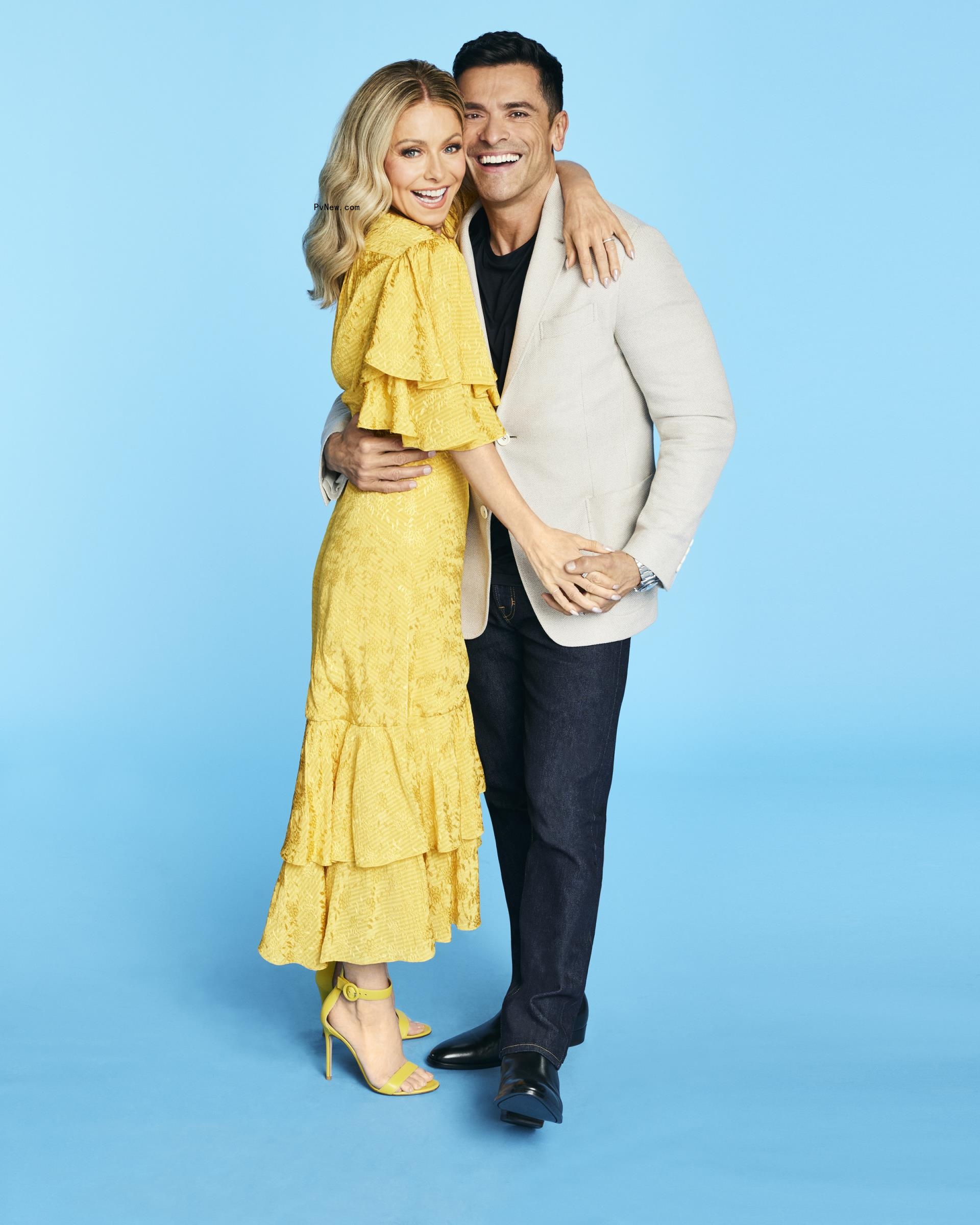Kelly Ripa and Mark Consuelos.